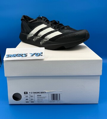 adidas Y-3 Takumi Sen 9 Black Off White (IE9390) Size 12 | eBay