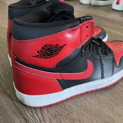Nike - VINTAGE 2001 - Air Jordan 1 black/red (Bred) - US 9