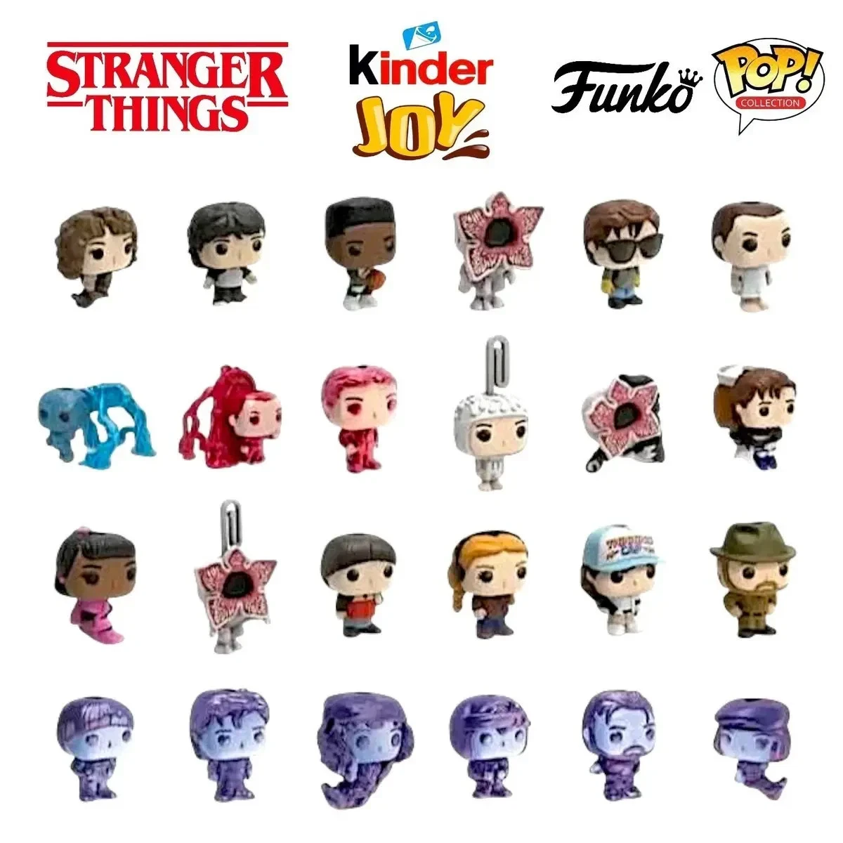 Kinder Joy Stranger Things Limited Edition Funko Mini Figures
