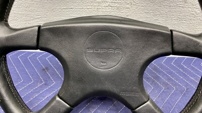 OEM *GENUINE MOMO JZA70 TT-R SUPRA STEERING WHEEL* Mk3 JDM w/Hub w