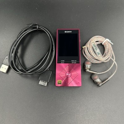 SONY NW-A26 WALKMAN DIGITAL MUSIC PLAYER Bordeaux Pink 32GB Hi-Res
