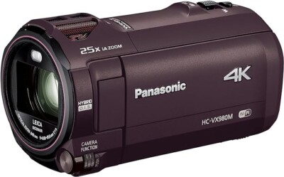 Panasonic HC-VX980M-T Digital 4K Camcorder Handycam Brown 64GB