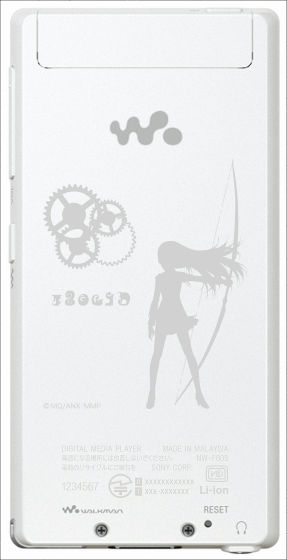 魔法少女まどか☆マギカ」仕様になったソニーのウォークマン Fシリーズ