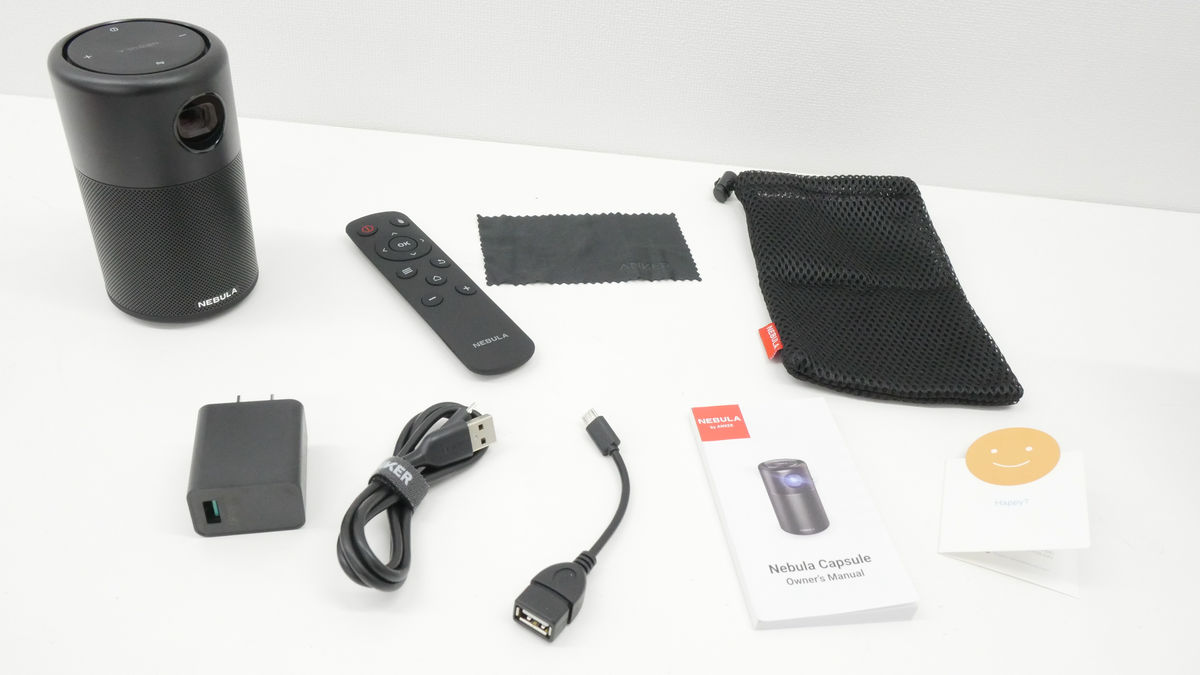 350ml缶サイズ＆ネット接続でYouTubeムービーが再生可能なAnkerの