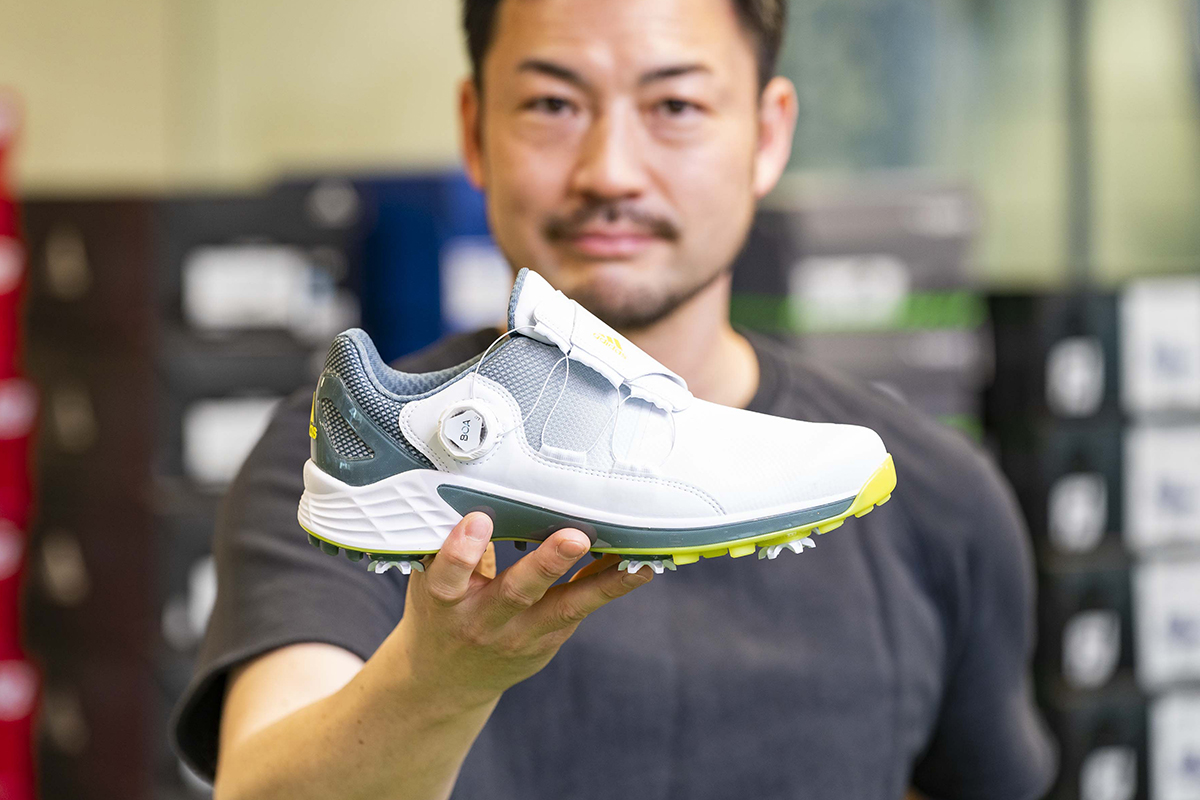 アディダス ZG21ボアを試し履き「ポイントはソールにあり」｜GDO