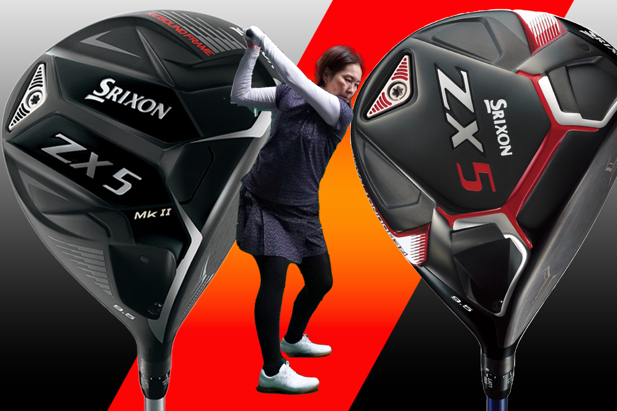 スリクソン ZX5 Mk II ドライバーを西川みさとが試打「前作の打感の