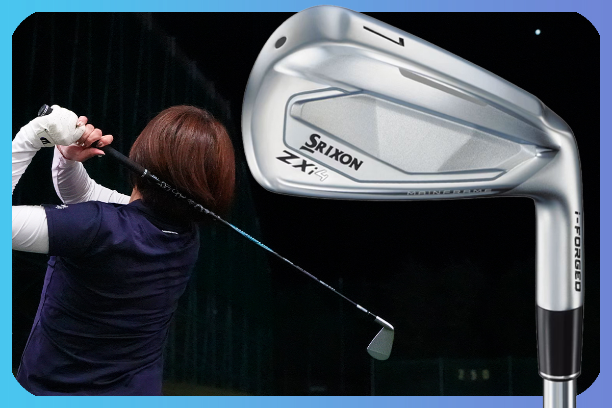 スリクソン ZXi4 アイアンを西川みさとが試打「進化した飛び系。前より