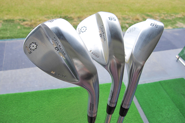 3つのソール形状はお好みで」タイトリスト ボーケイデザイン SM5