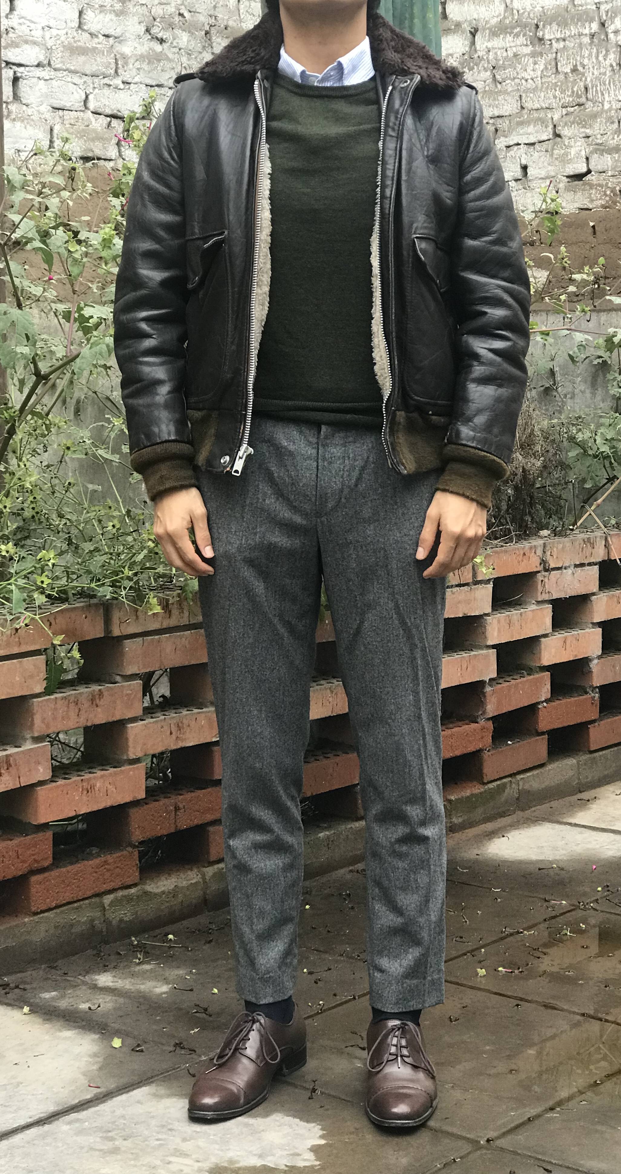 レビュー] Schott NYC フライトジャケット (I-S-674 MS) : r