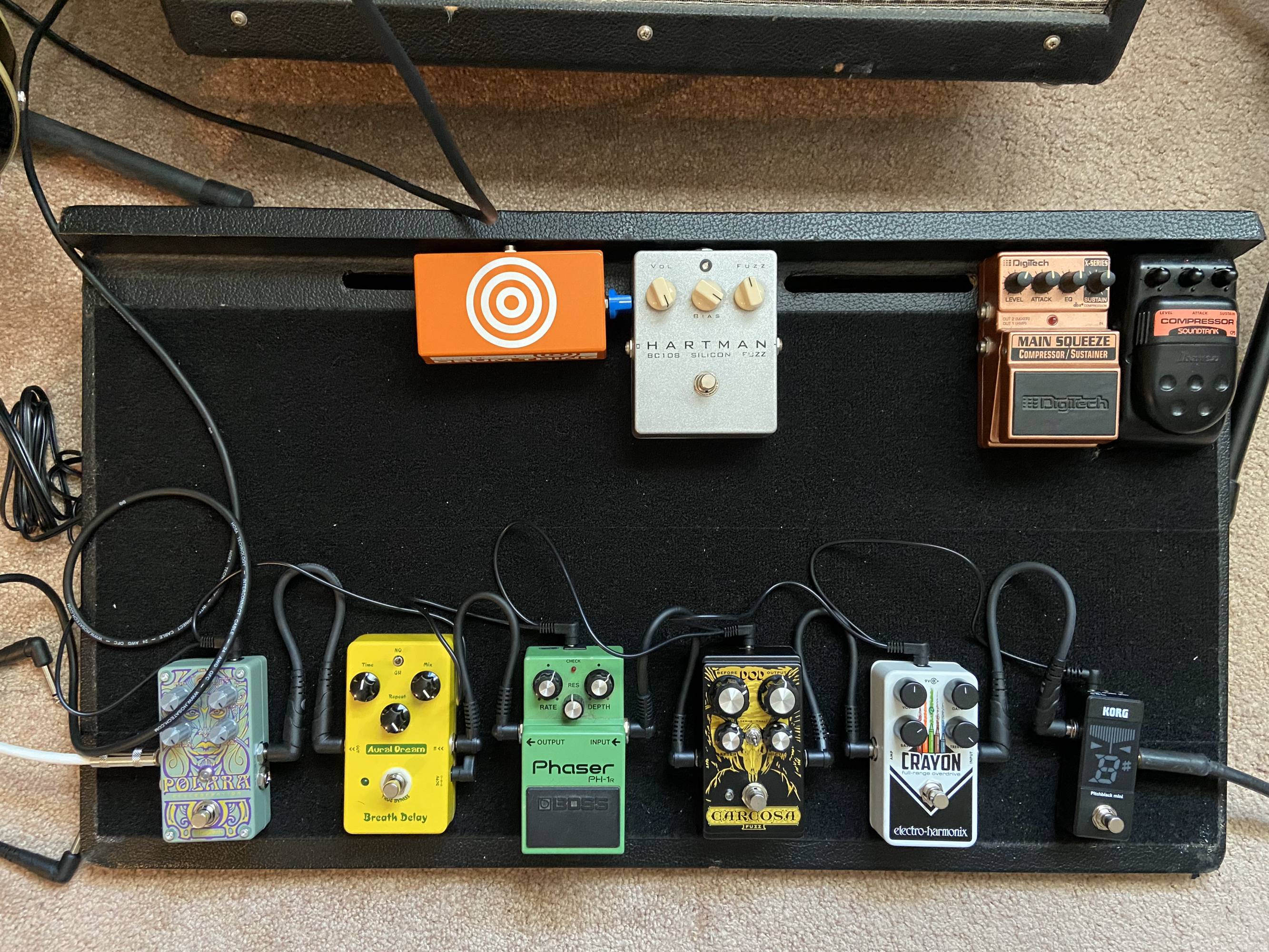 NPD DOD Carcosa Fuzz + board setup : r/guitarpedals