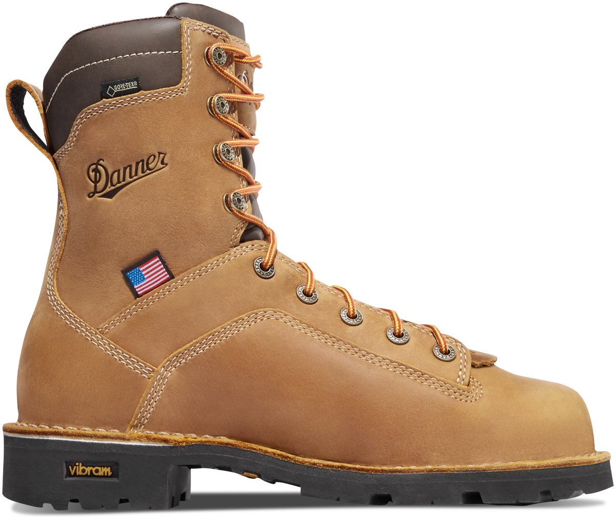 Danner - Quarry USA Distressed Brown Insulated 400G Composite Toe