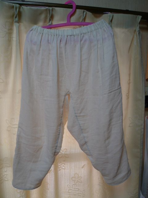 早川ユミさんのラクラクモンペを作ってみました♪ - 楽天市場☆手芸