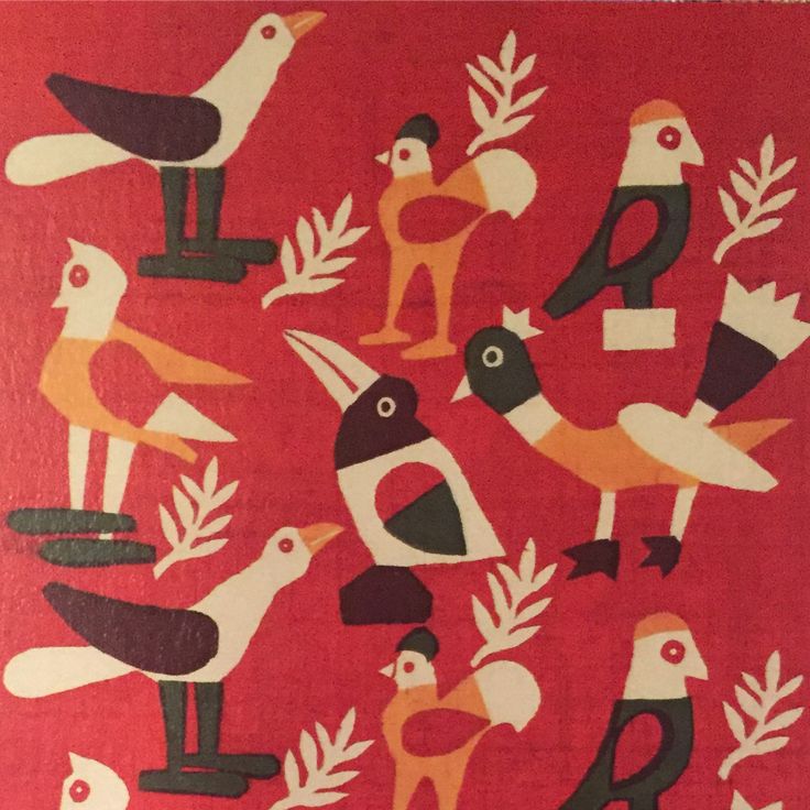 Yunoki Samiro 柚木沙弥郎 喜びの鳥