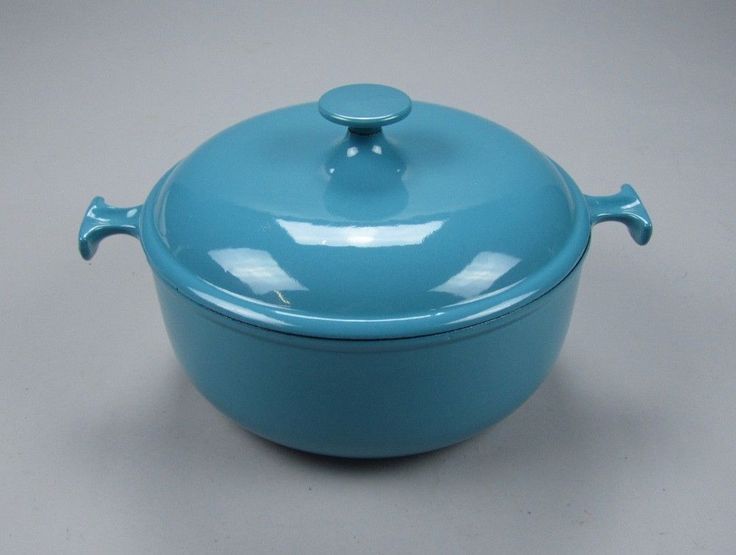 Le Creuset Enzo Mari La Mama French Oven Cocotte Pot No.23 Turquoise