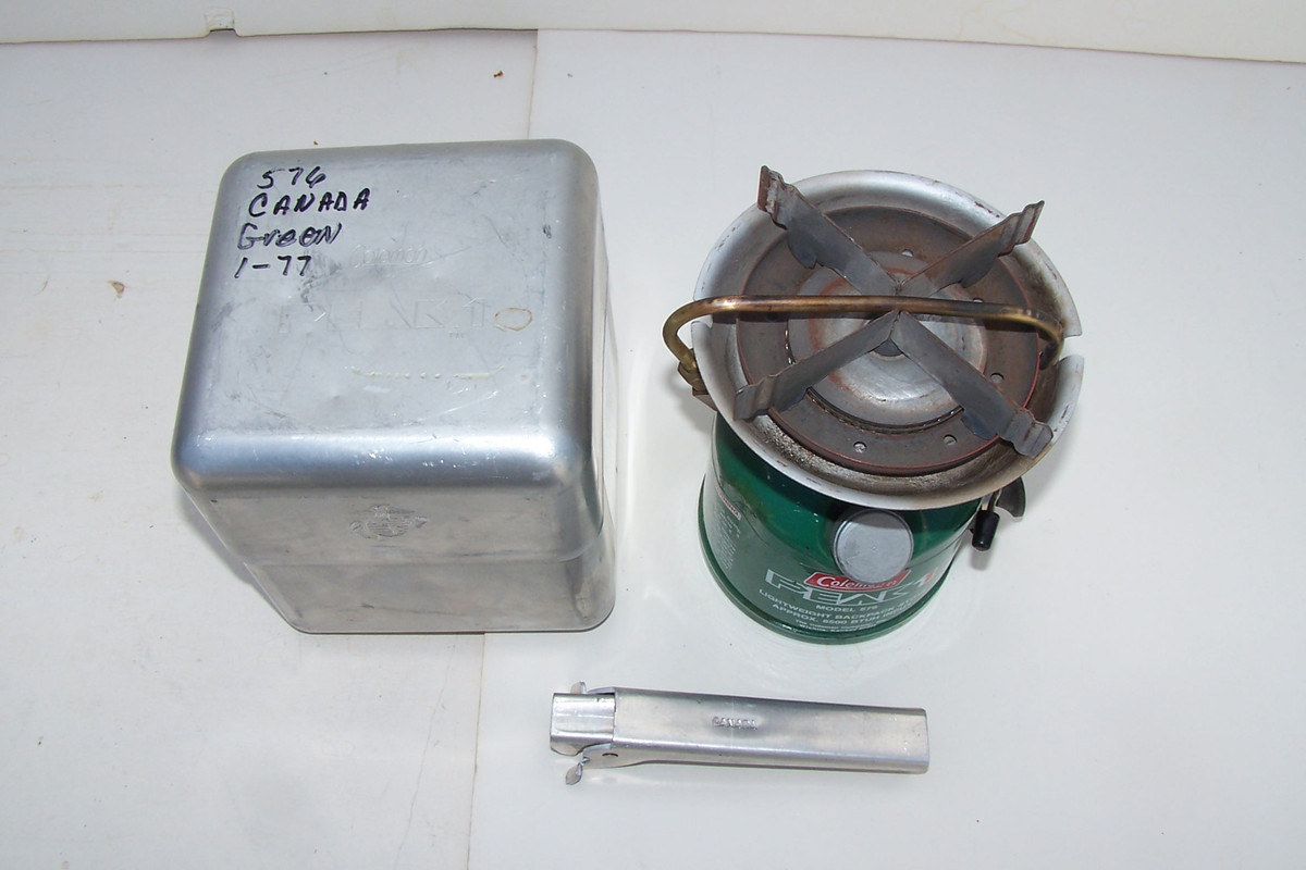 Coleman 576 Peak1 w/ case 1-77 - The Coleman Collectors Forum