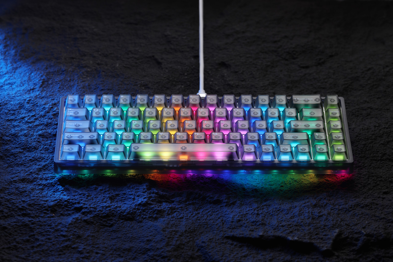 EverGlide AE68 Pro White ラピッドトリガーキーボード