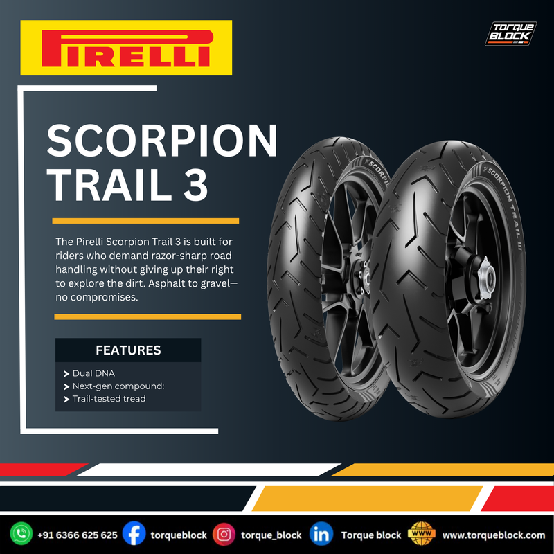 Pirelli Scorpion Trail III – Precision Meets Versatility on Every Ride