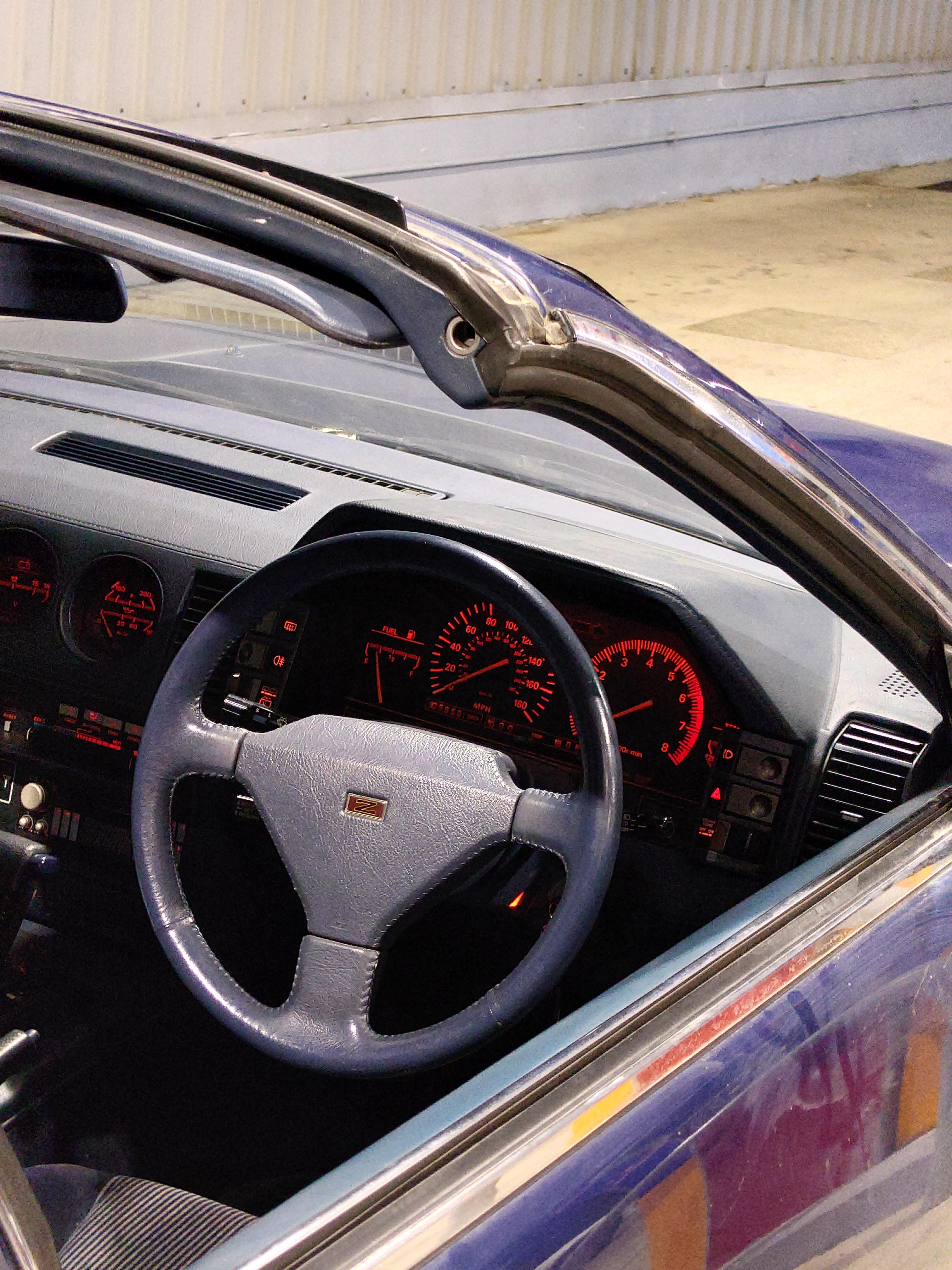1989 Nissan 300ZX Z31 dashboard at night : r/300zx