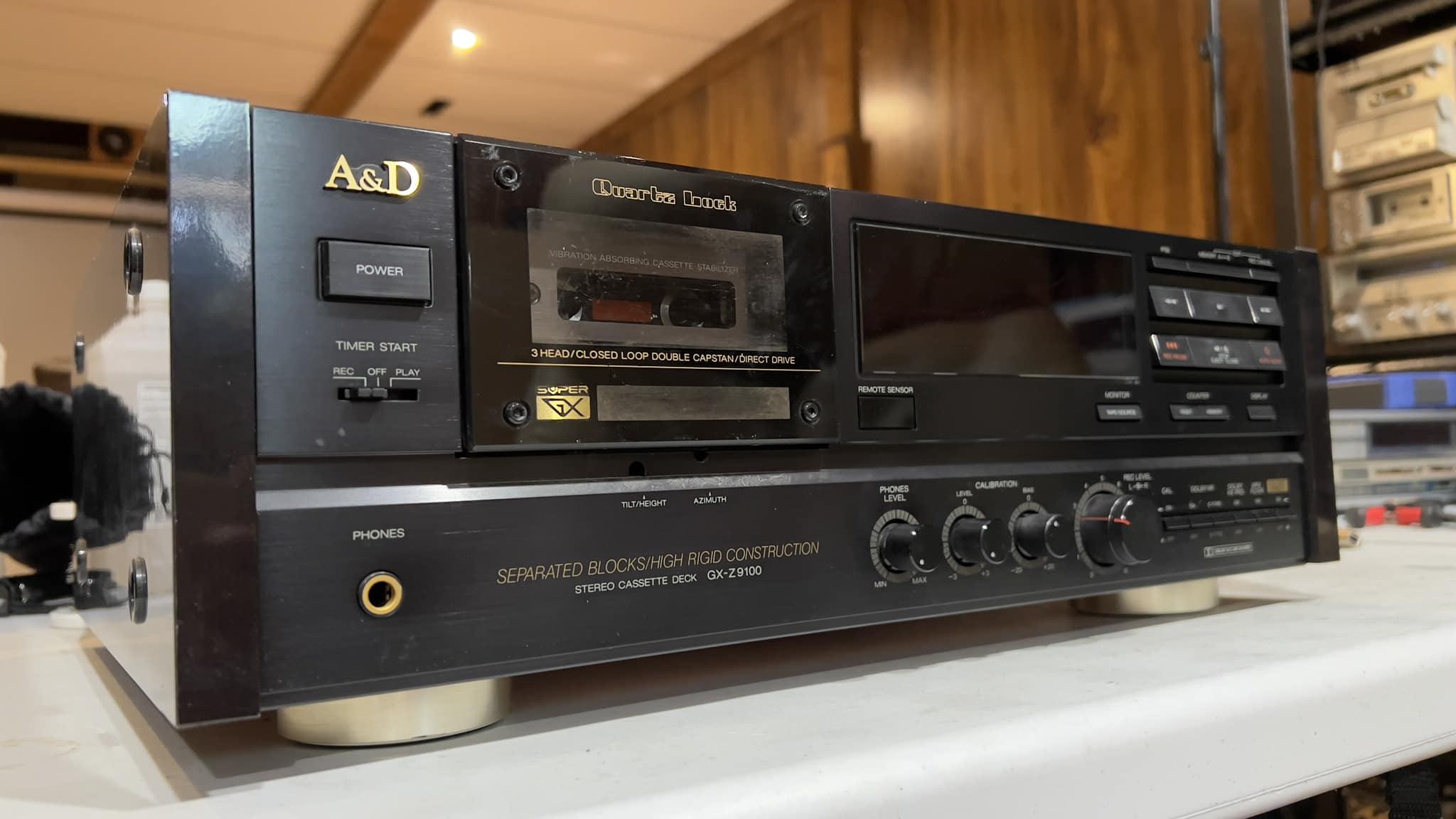 Just Arrived - A&D (Akai) GX-Z9100 : r/cassetteculture