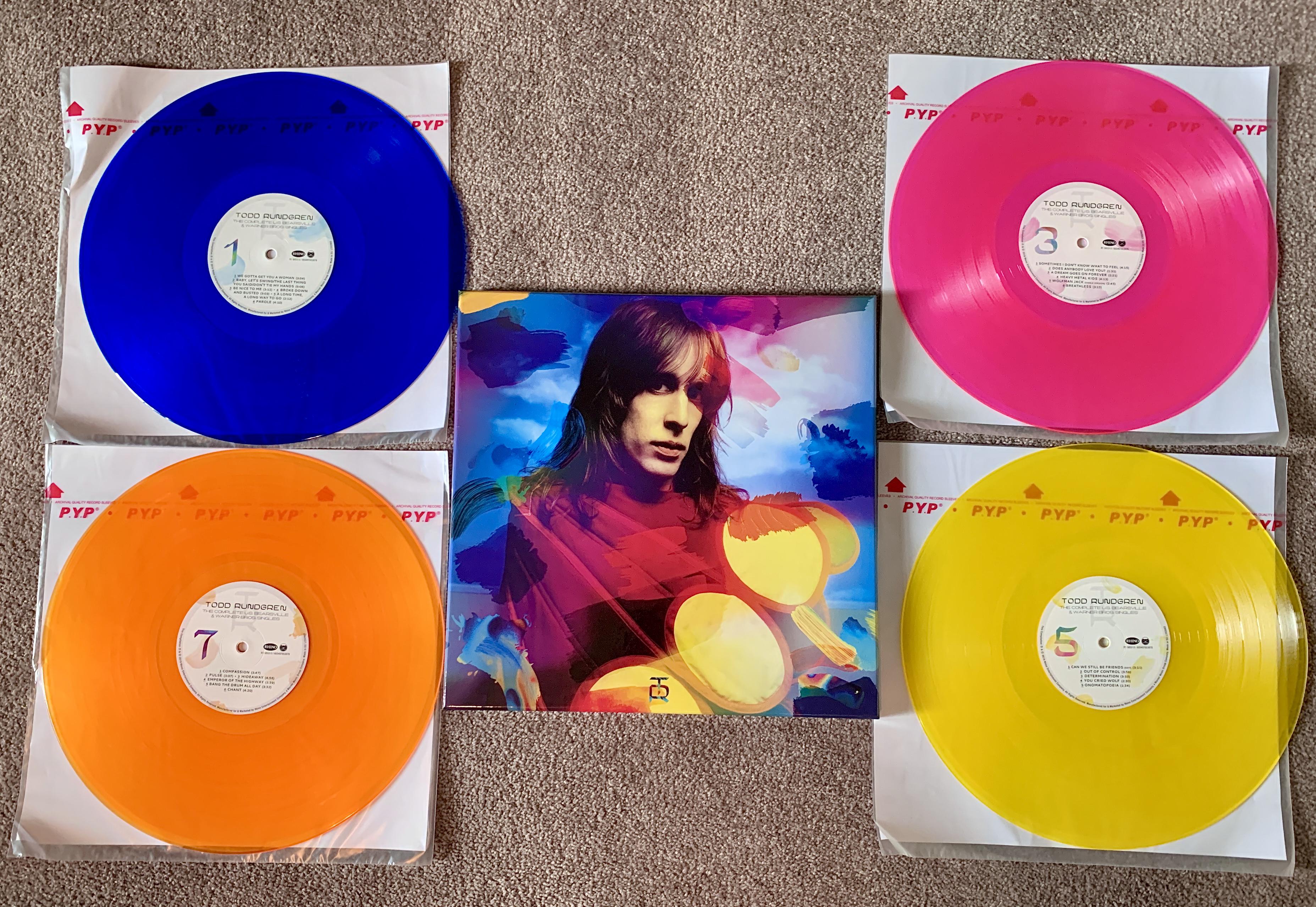 Todd Rundgren The Complete Bearsville and Warner Bros Singles : r