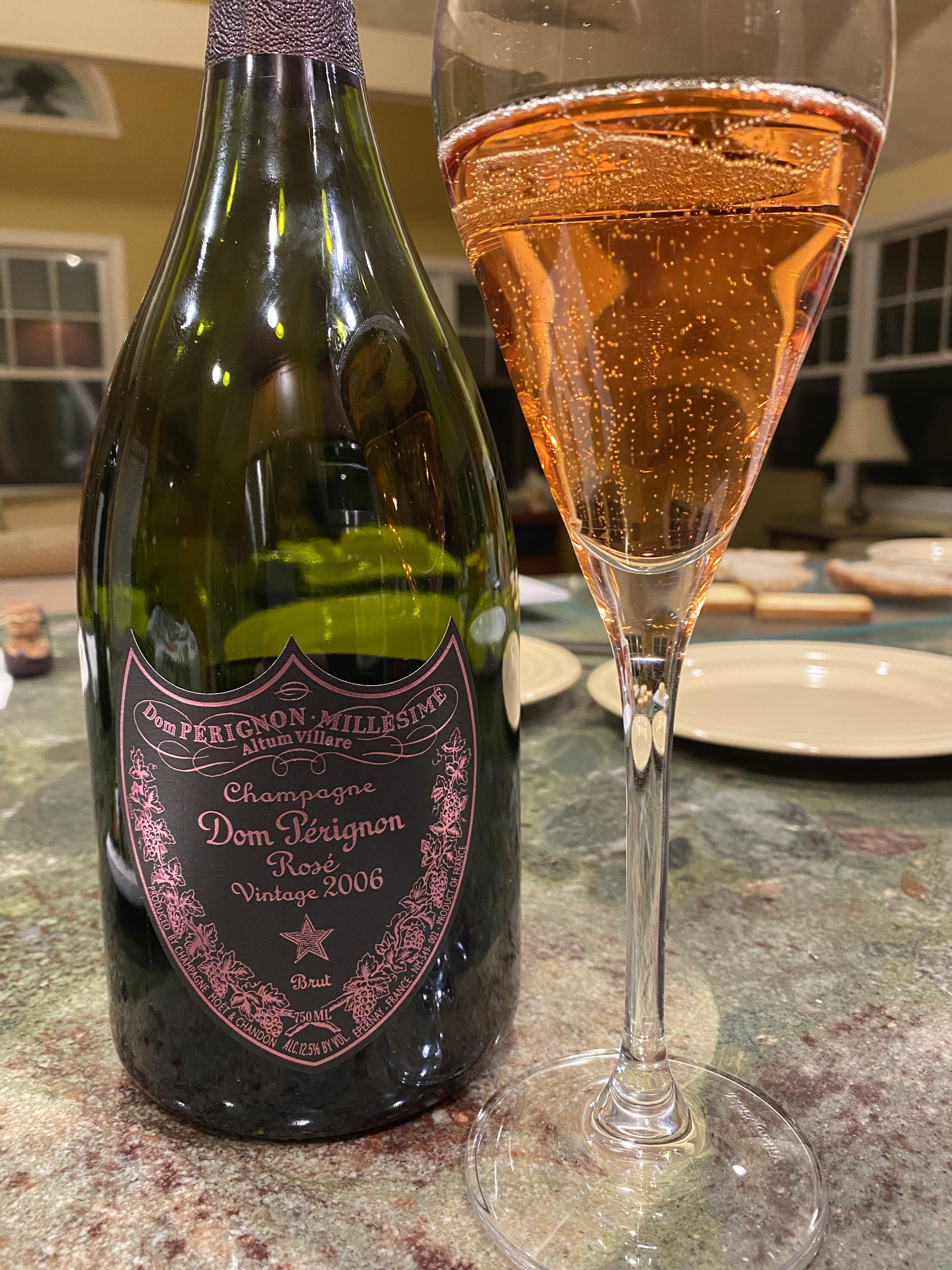 I was just really happy to drink this - The 2006 Dom Pérignon Brut