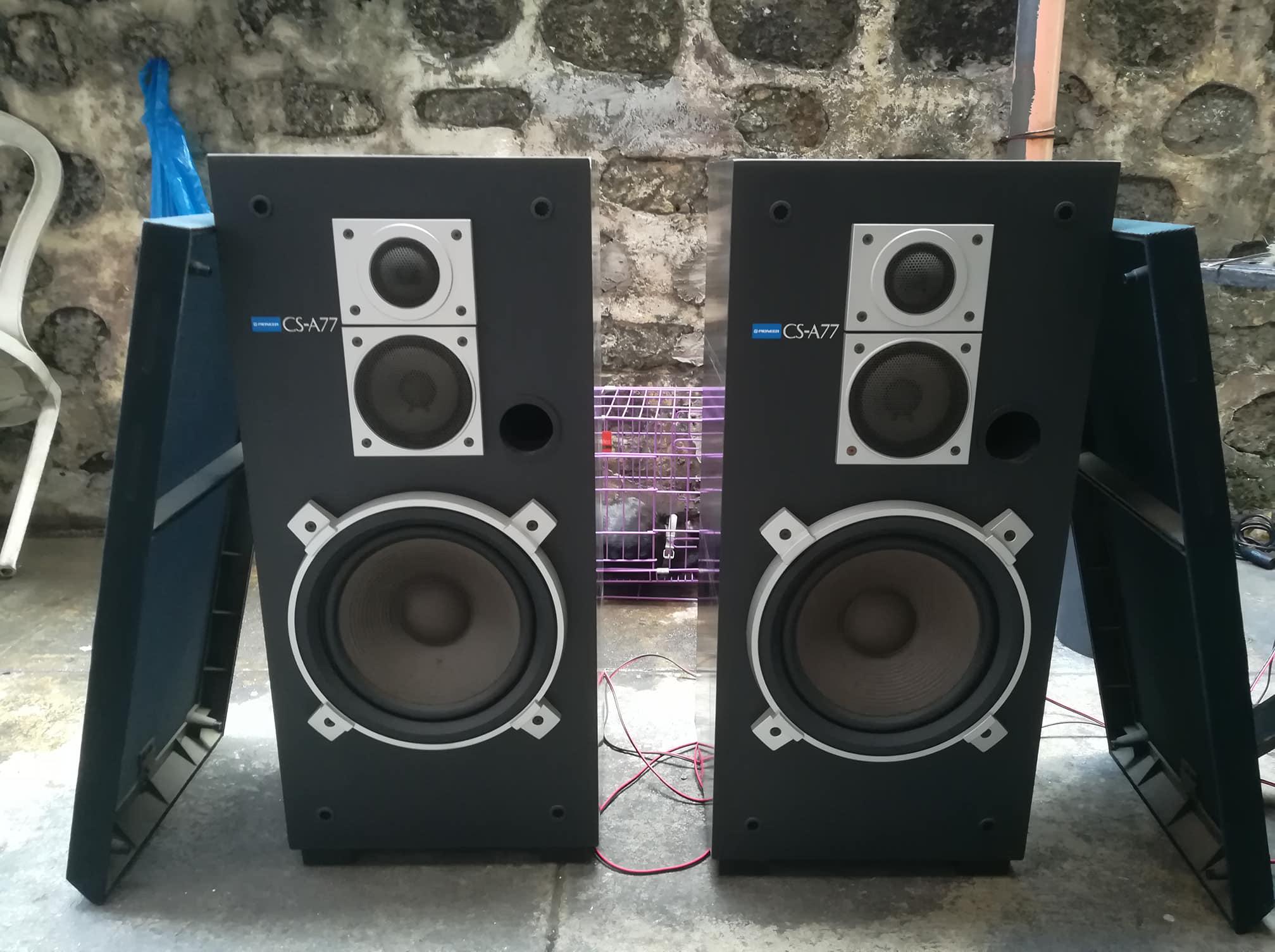 これらについて何か情報持ってる人いる？ Pioneer CS-A77、ウェブで