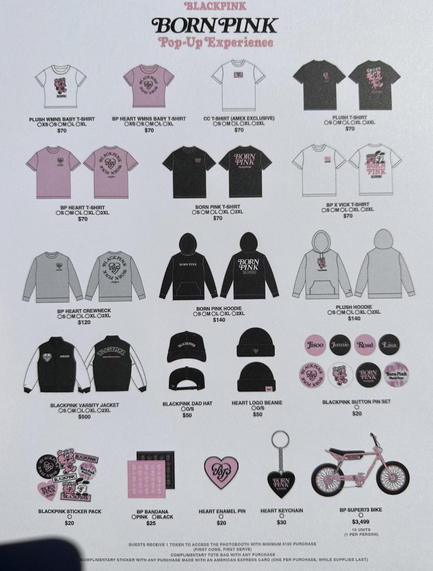 230809 BLACKPINK x Verdy Pop-up Store | Aug 9-12 @ 541 West 25th