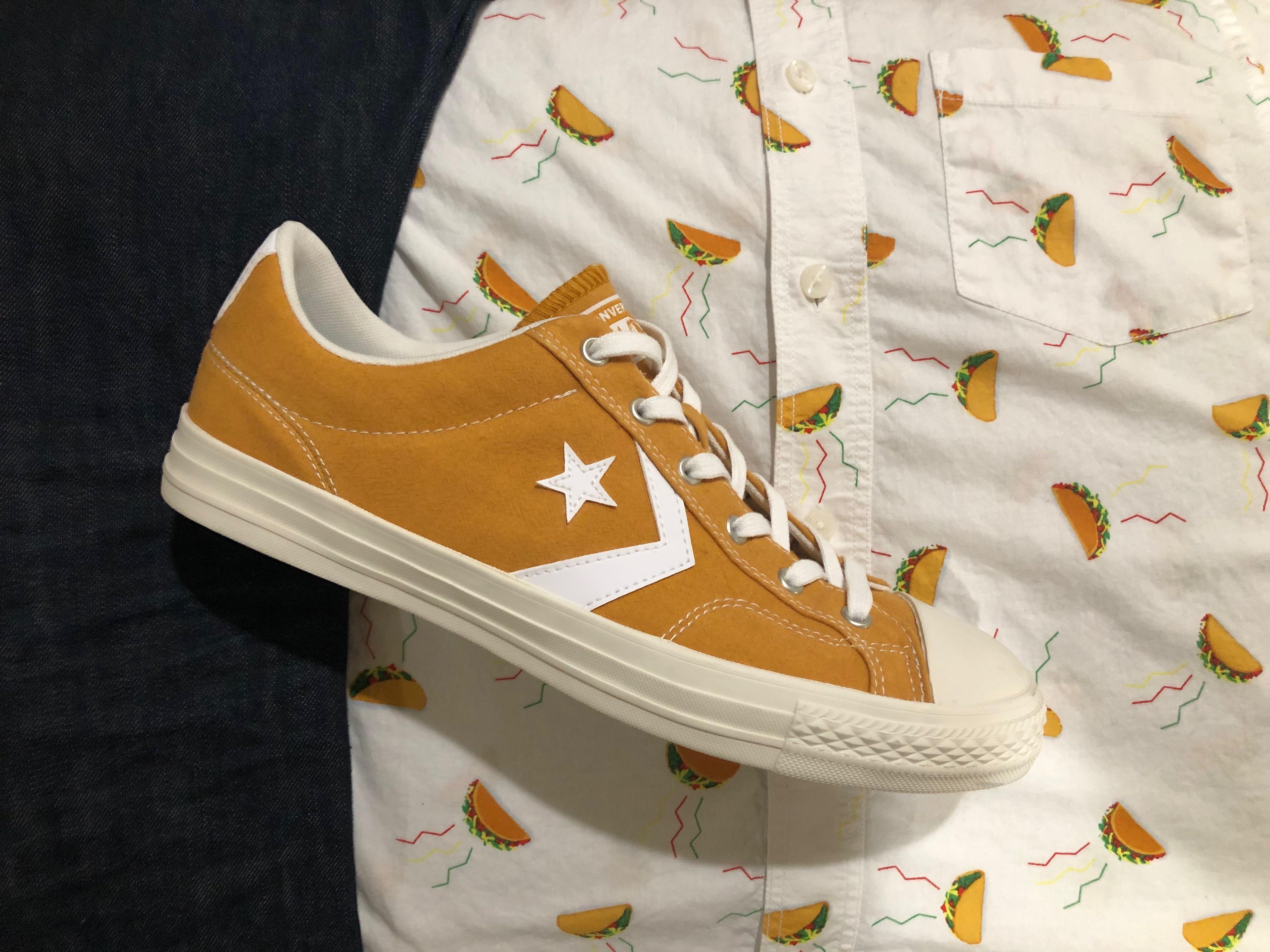Wear em all #7 161568c Star Player ox 'turmeric gold' : r/Converse