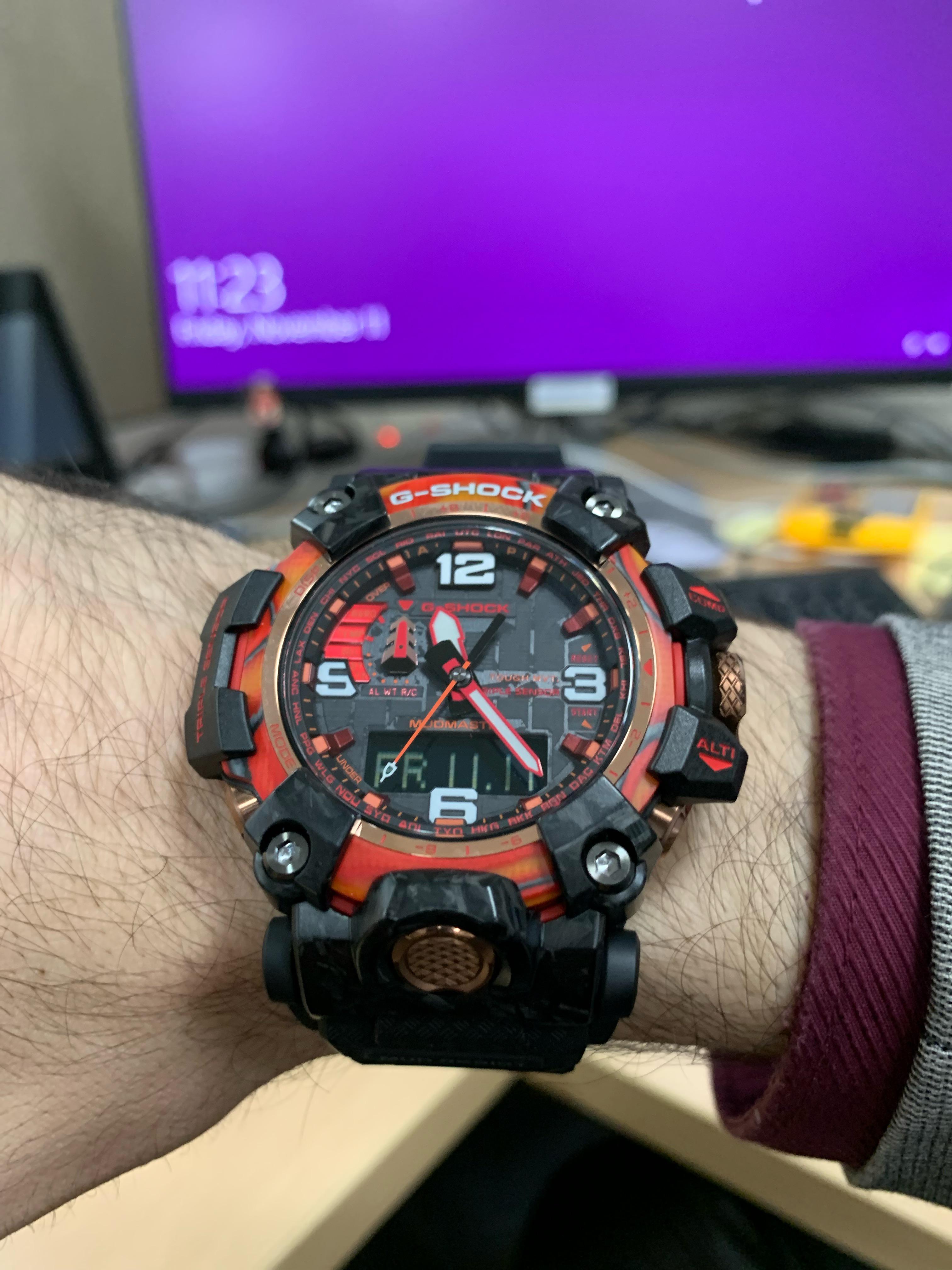 Rocking the GWG-2040FR-1AJR at work : r/gshock