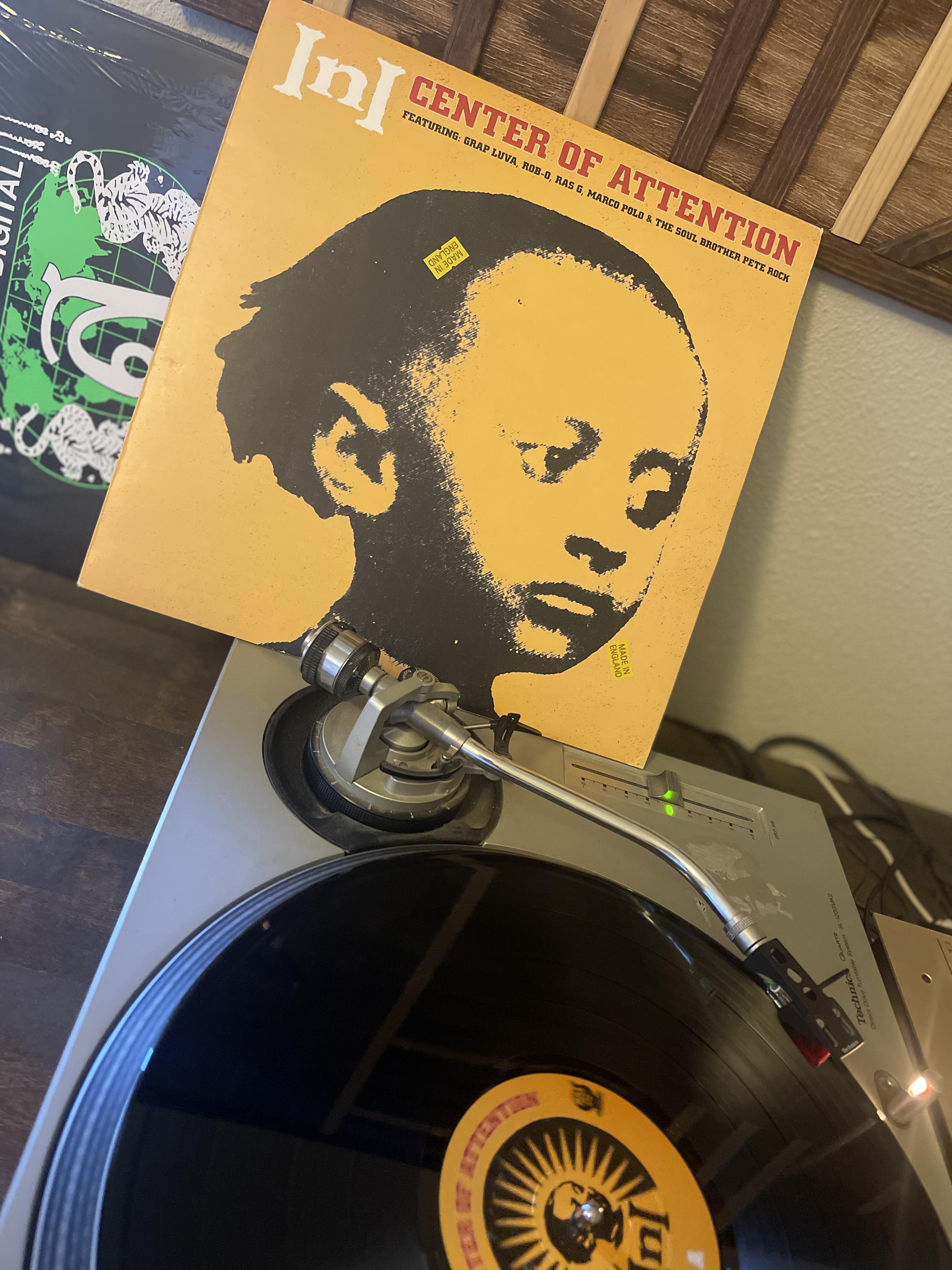 INI Center of Attention 2002 English Pressing : r/hiphopvinyl