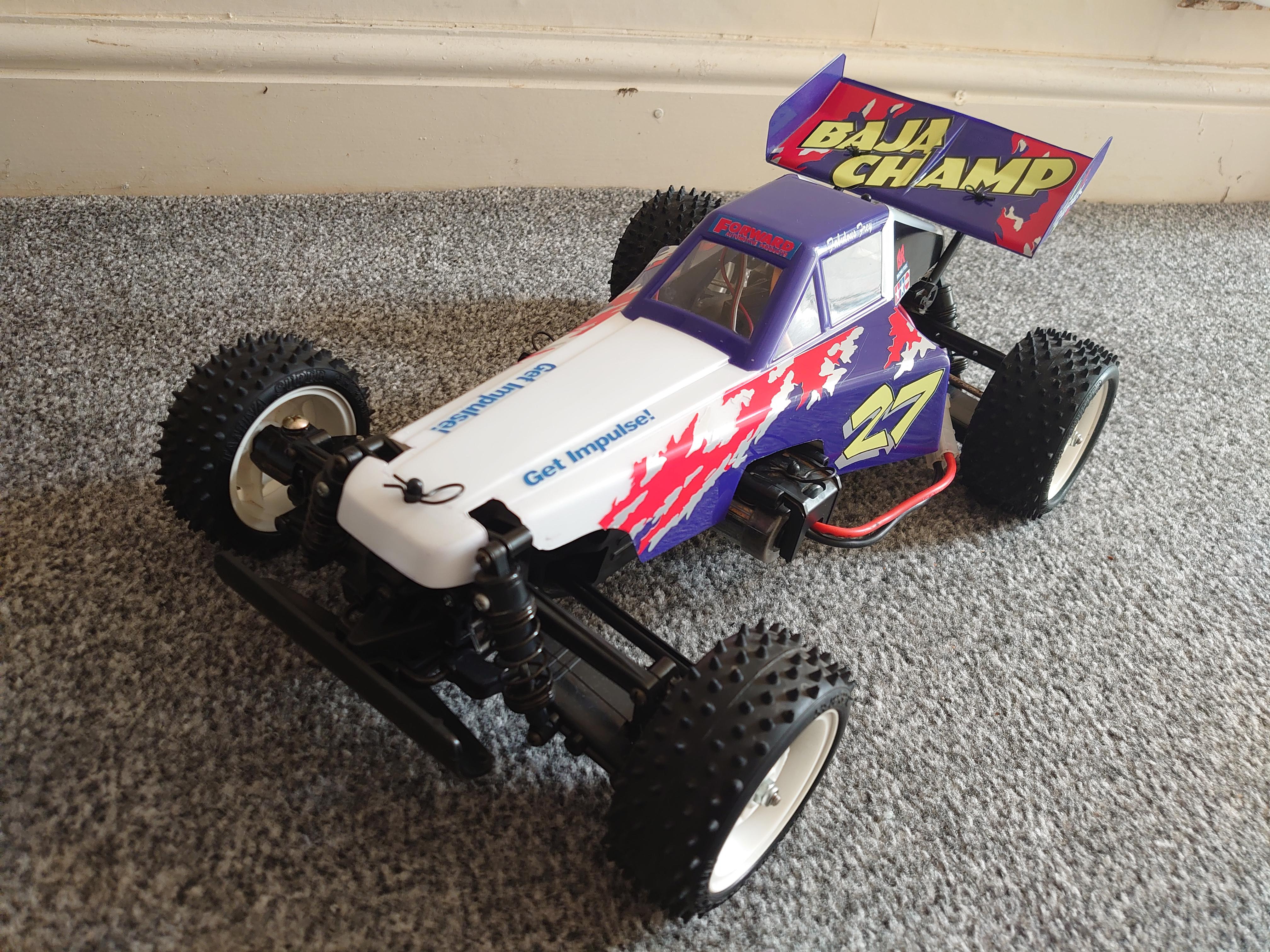 My 1st build I did back in the 90's. Baja champ which has a TL-01B
