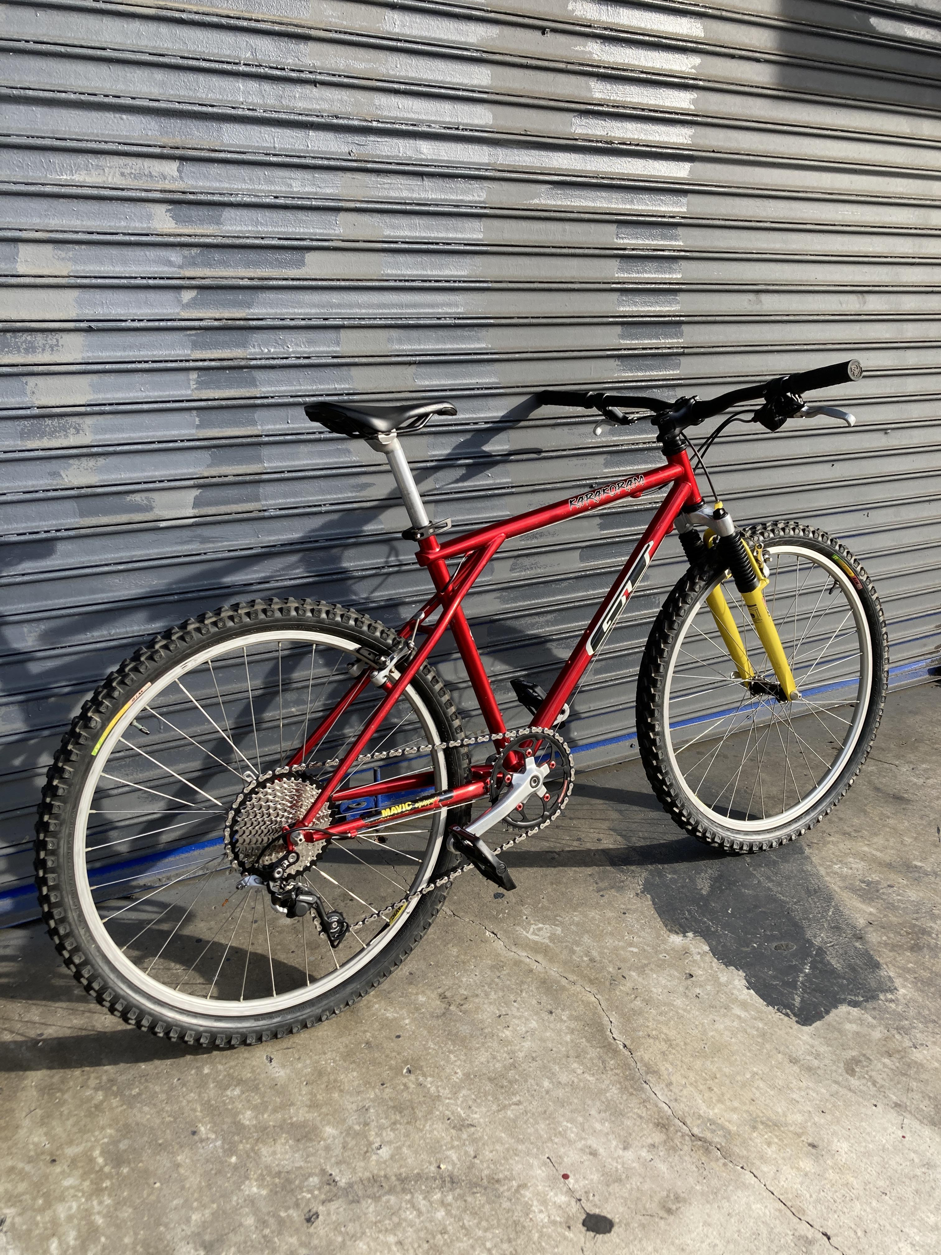 New Old Bike Day! My 1996 GT Karakoram is rolling again : r