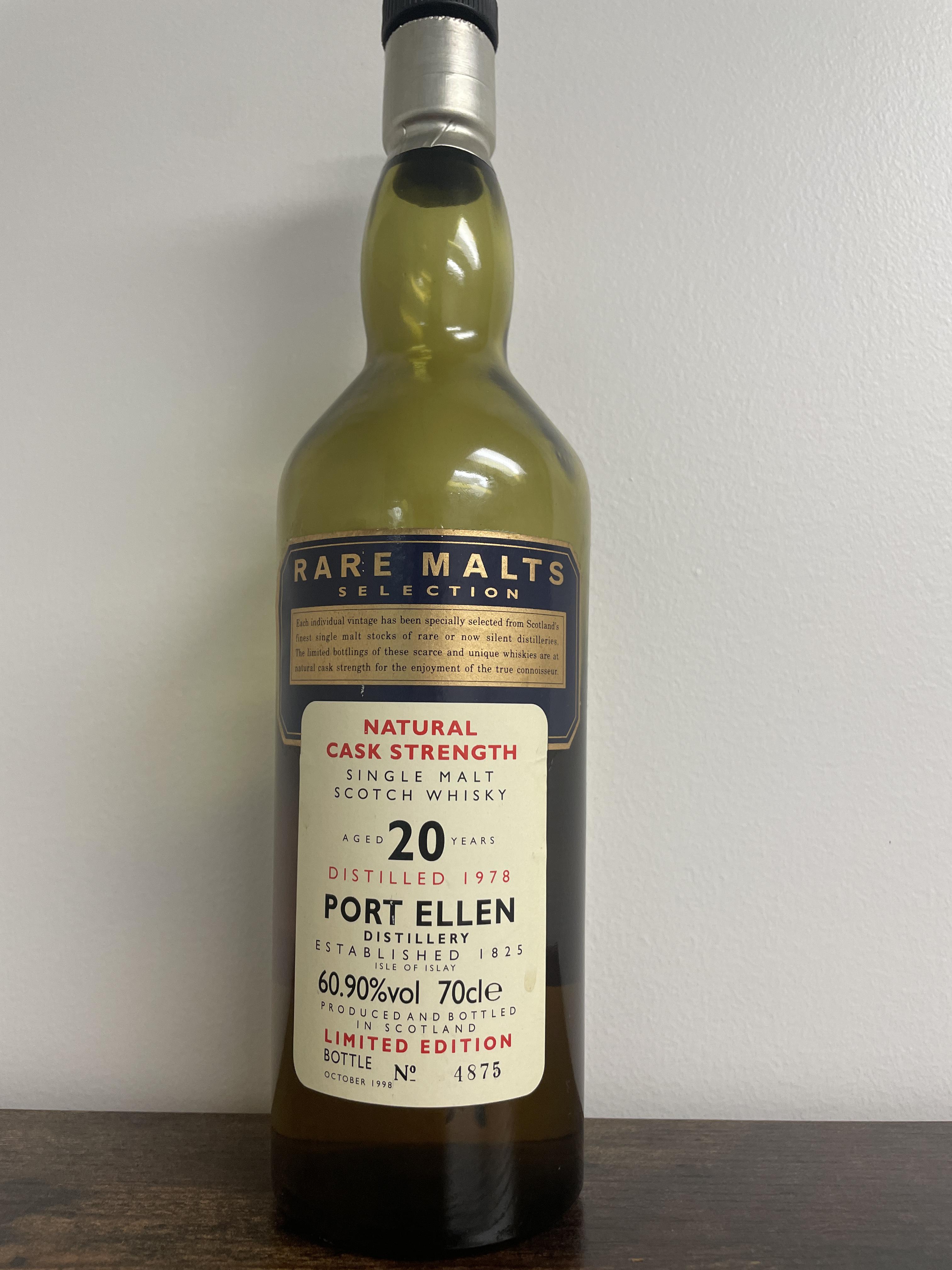 レビュー #281：ポートエレン 20年、レアモルツセレクション、1978年