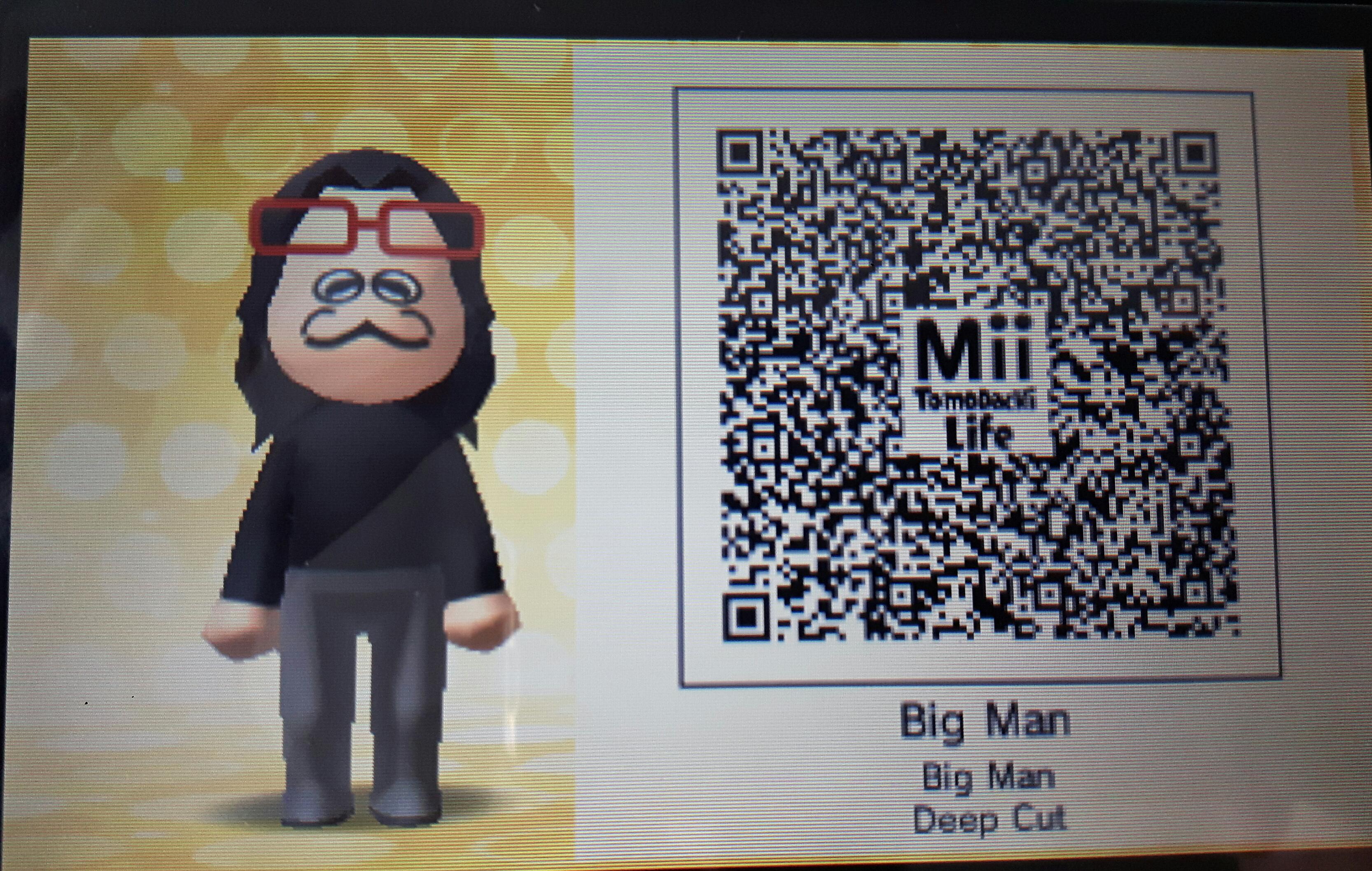 ビッグマン Mii (スプラトゥーン3) : r/tomodachilife