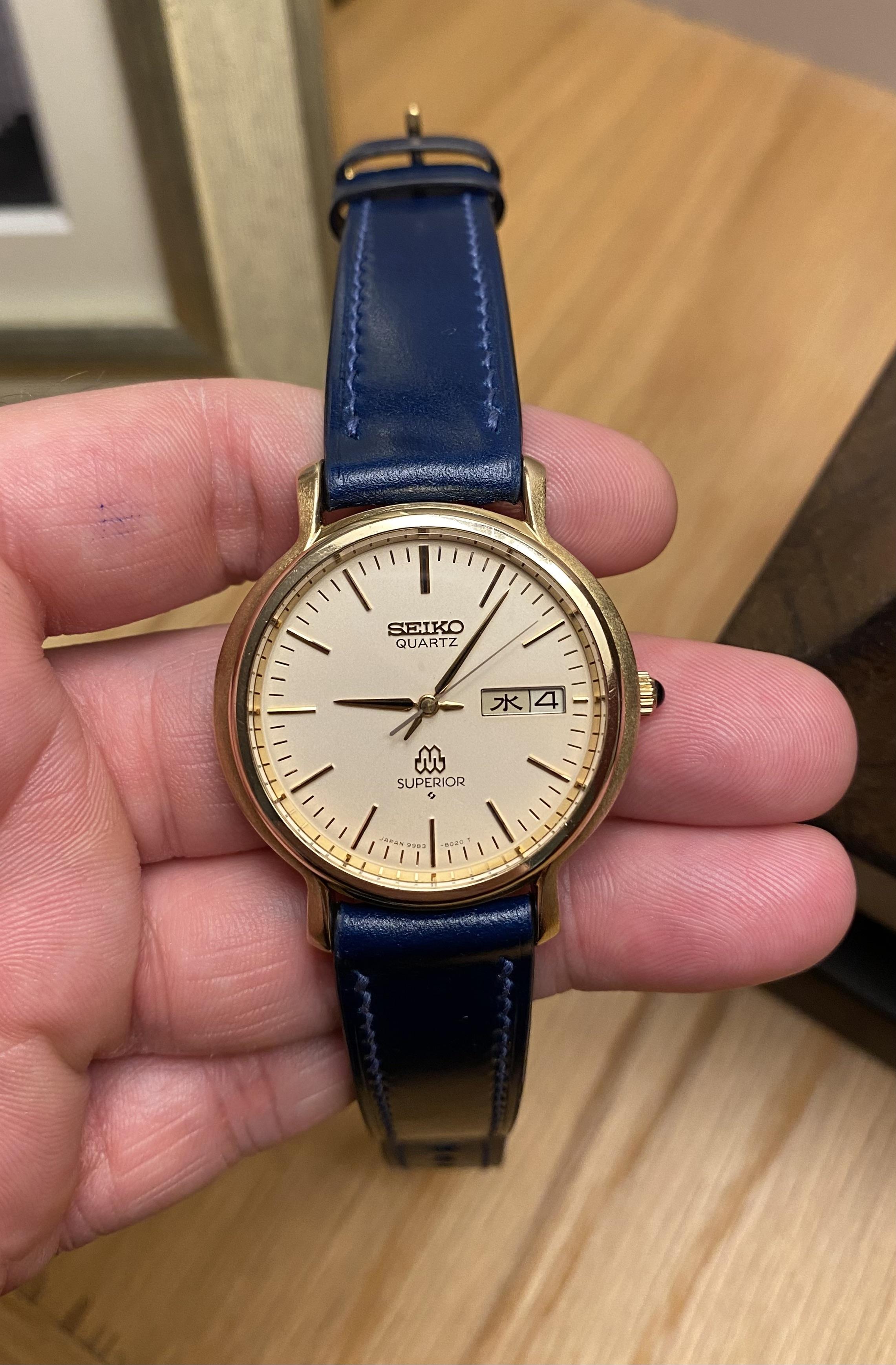 Seiko Superior] 9983-8020 : r/JapaneseWatches