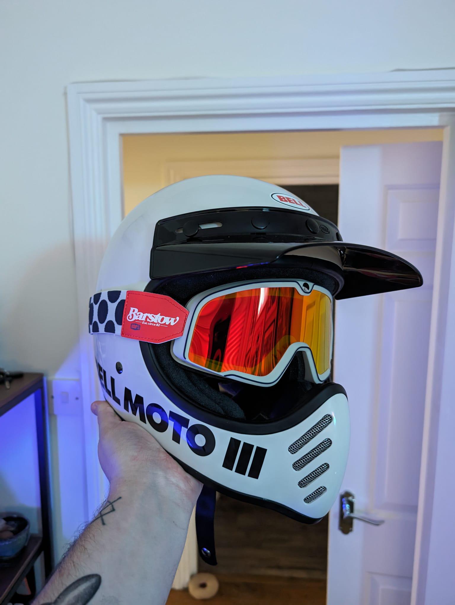 Nabbed a bargain in the sales - Bell Moto 3 22.06 with 100