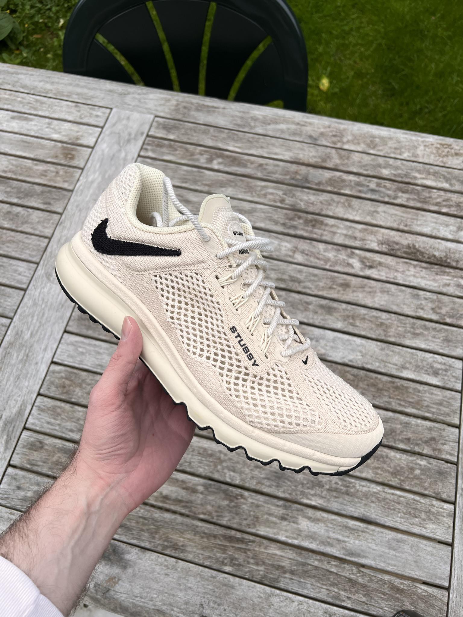 My Nike Air Max 2013 x Stussy Fossil arrived, super happy with