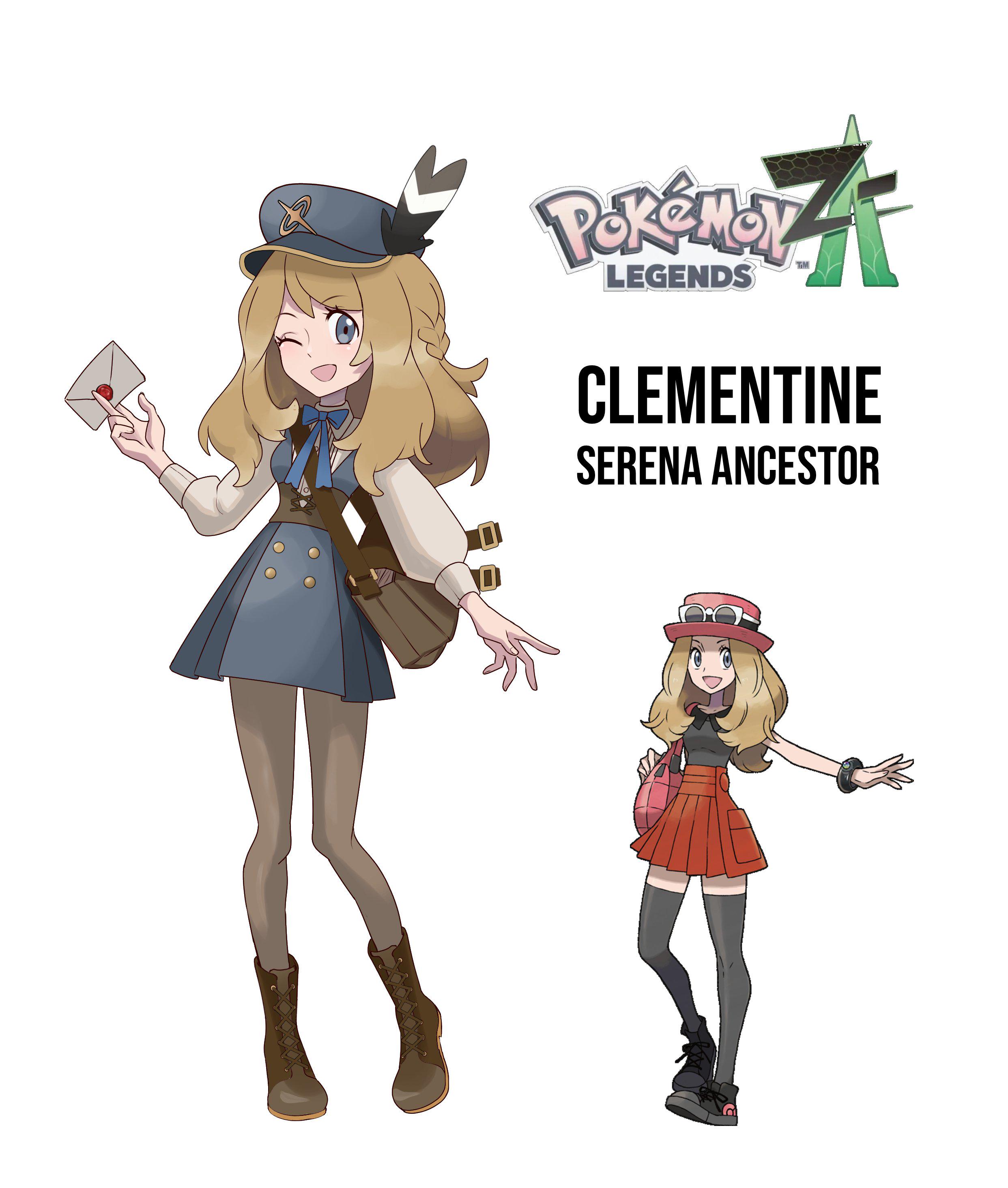 ポケモンレジェンズZ-Aのセレナ（ポケモンXY）の先祖（@RhymeWithRay