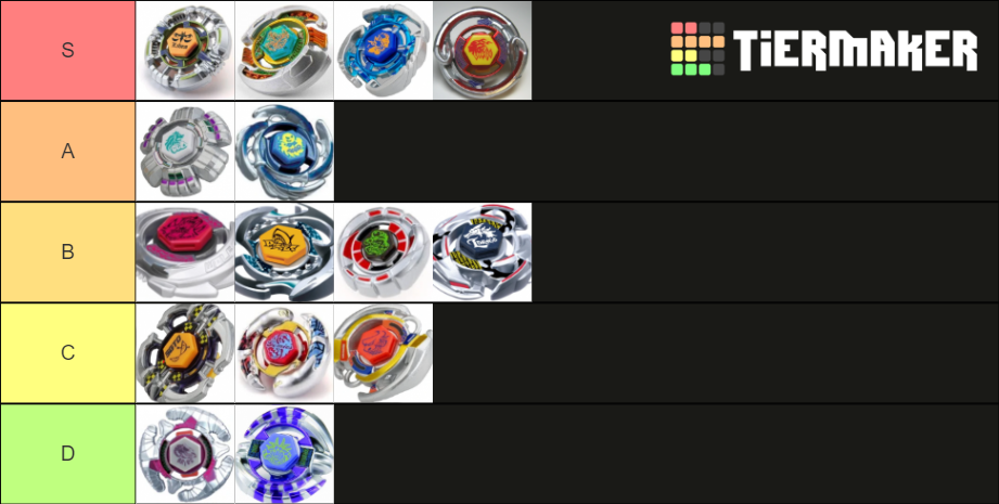 メタルファイトベイブレード プリハイブリッドウィール ティアリスト