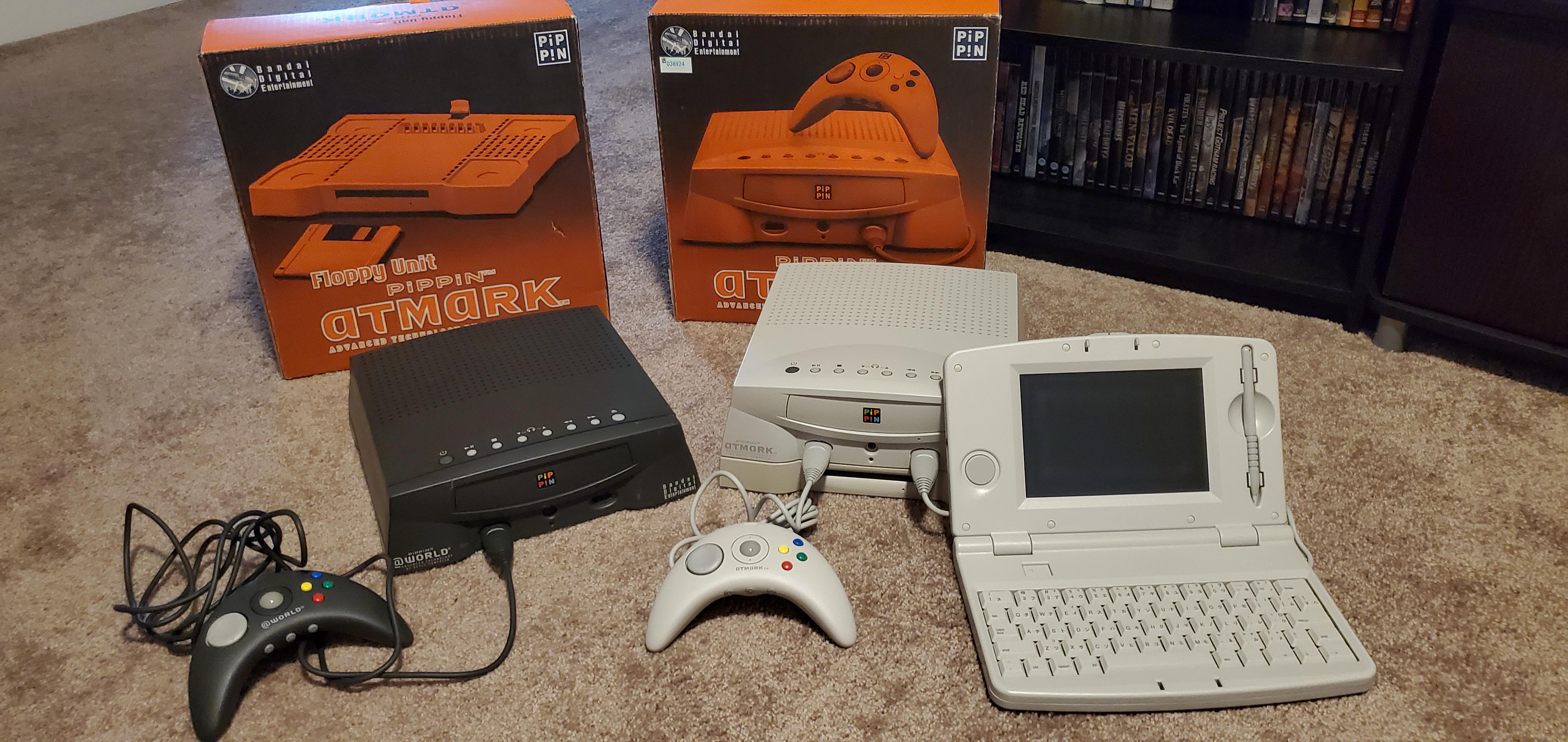 やっとApple/Bandai Pippin @Worldを手に入れた！Pippin Atmarkと一緒