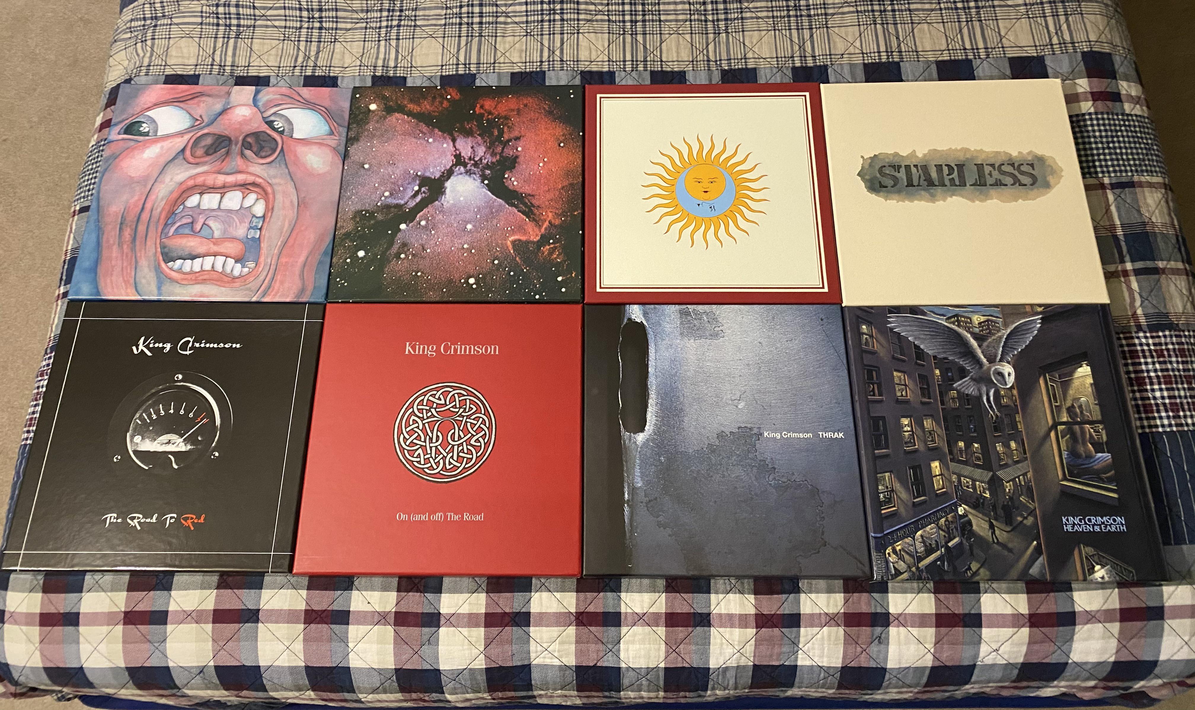 With the 1969 boxset out, I finally have them all! : r/KingCrimson