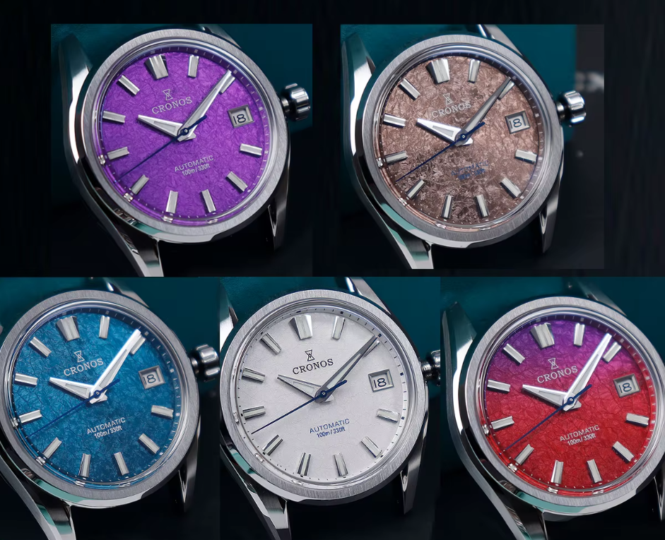 Does anyone have information on if this lineup of cronos watches
