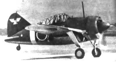 Brewster F2A Buffalo (B-339) captured by the Japanese at Singapore