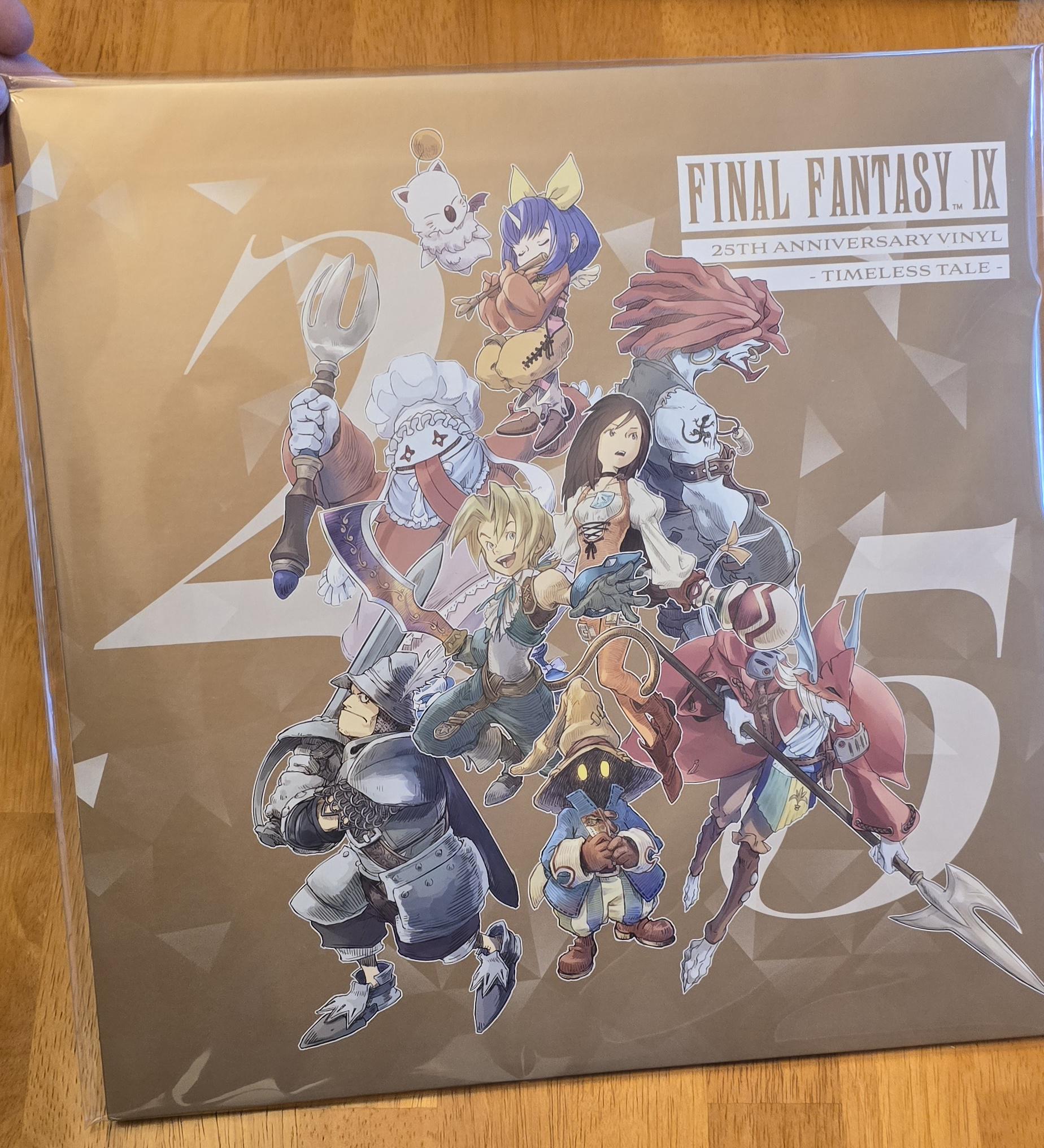 FFIX 25th Anniversary just arrived! : r/VGMvinyl