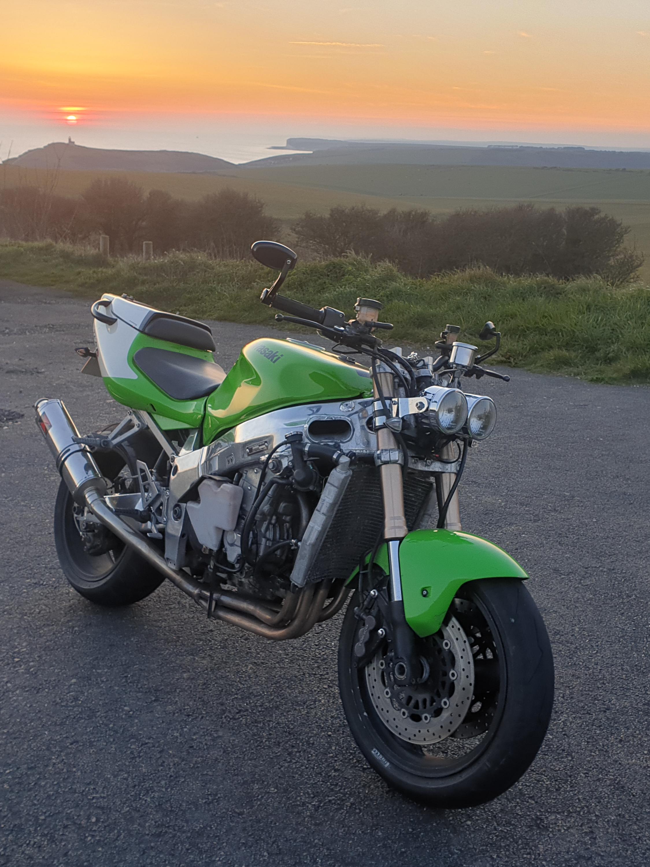 My old zx7r streetfighter spent many hours taking her from a