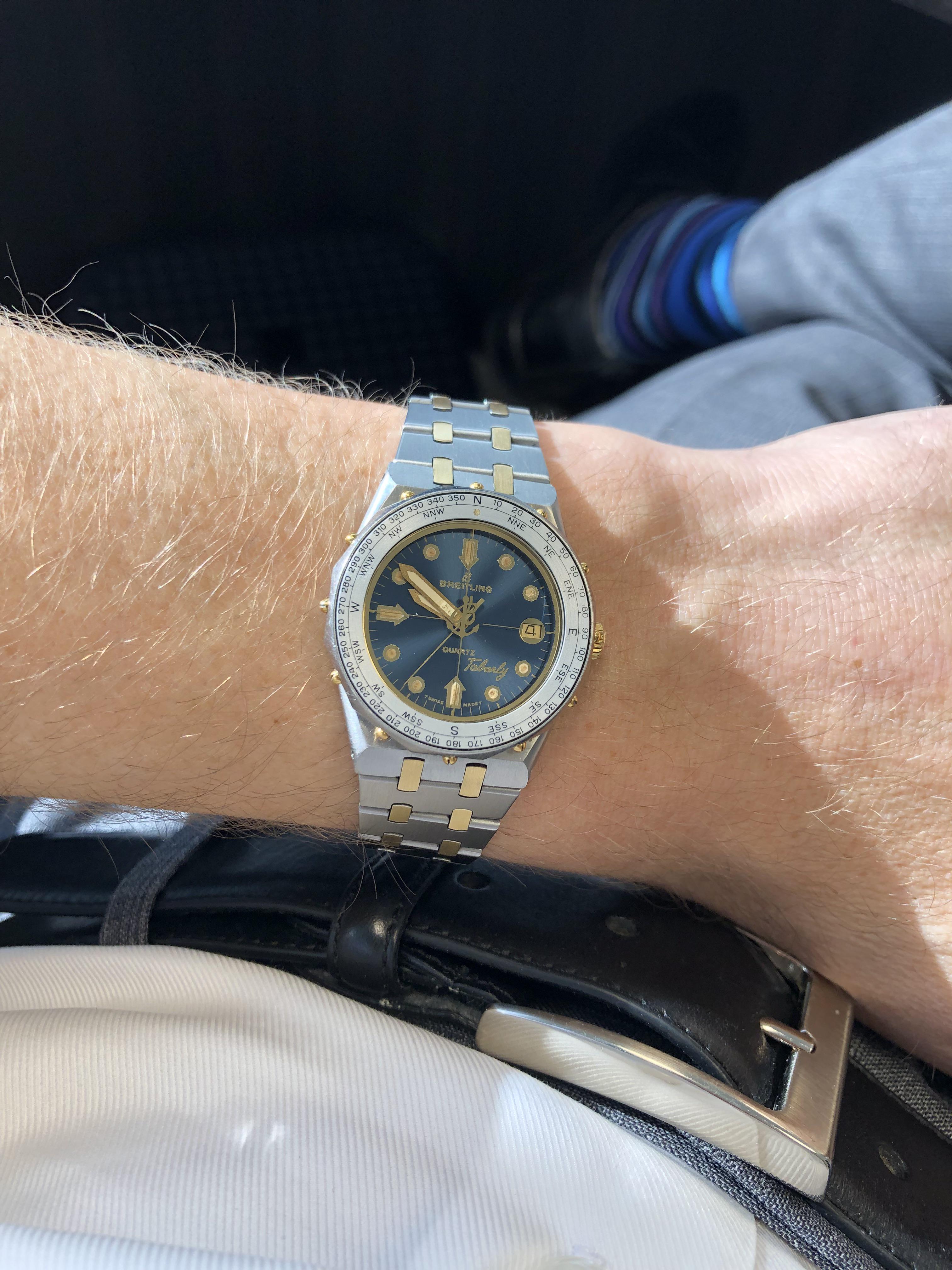 ブライトリング] タバリー - 80年代半ば : r/Watches