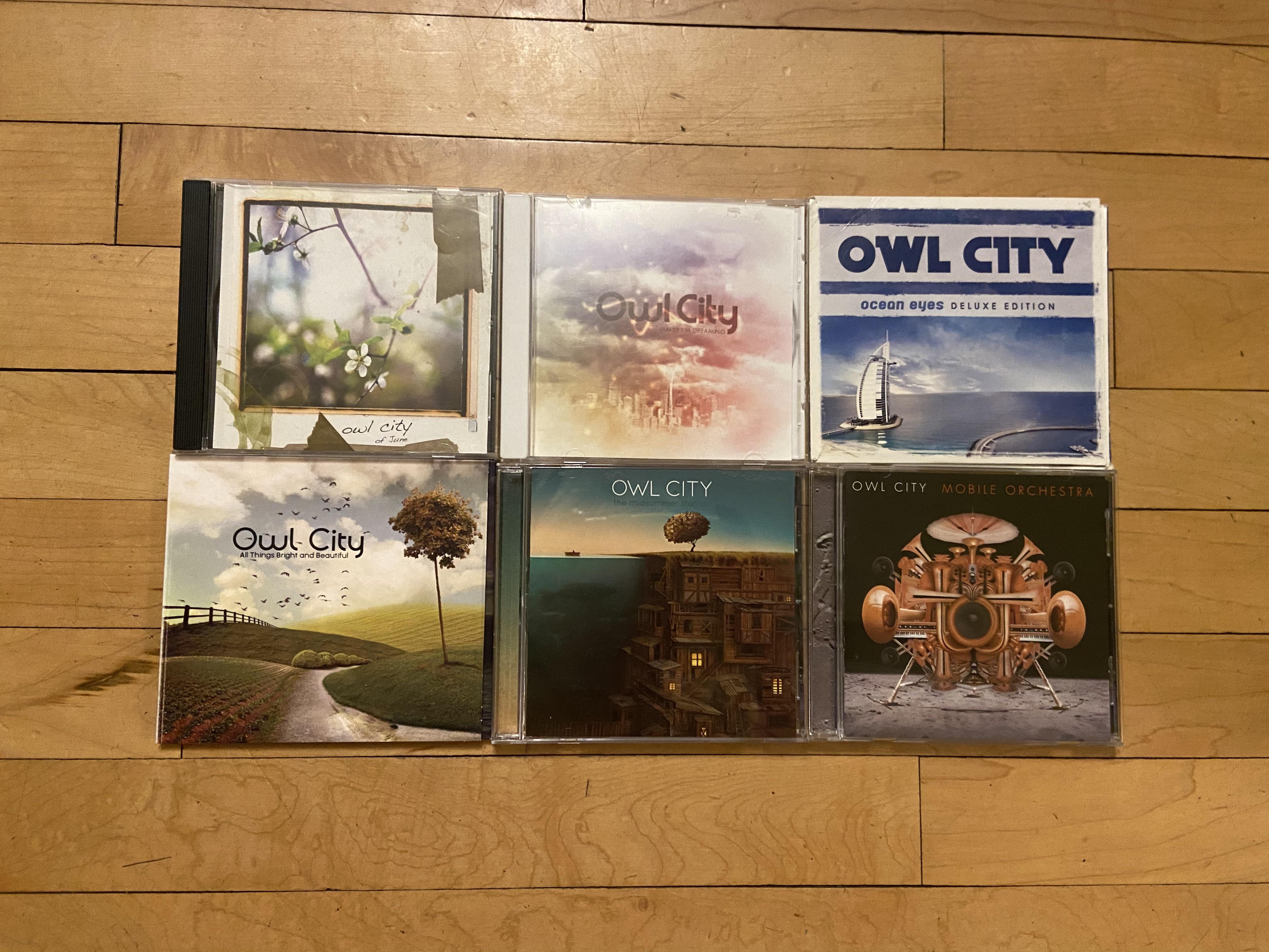 I finished my Owl City CD collection! Is there a Cinematic CD? : r