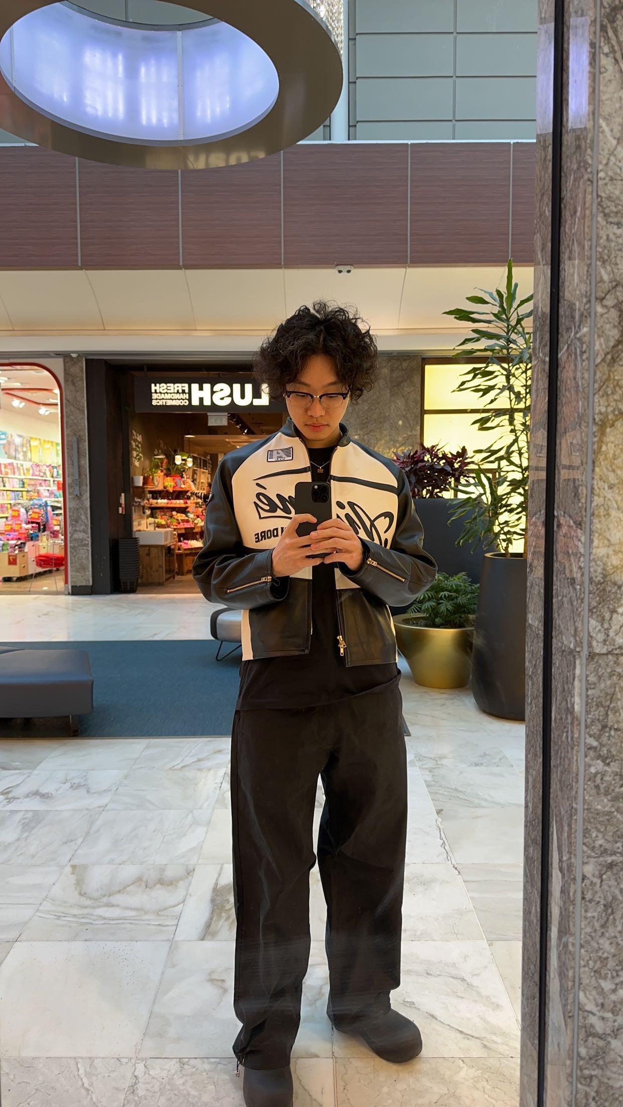 Leather Cafe racer jacket : r/AimeLeonDore