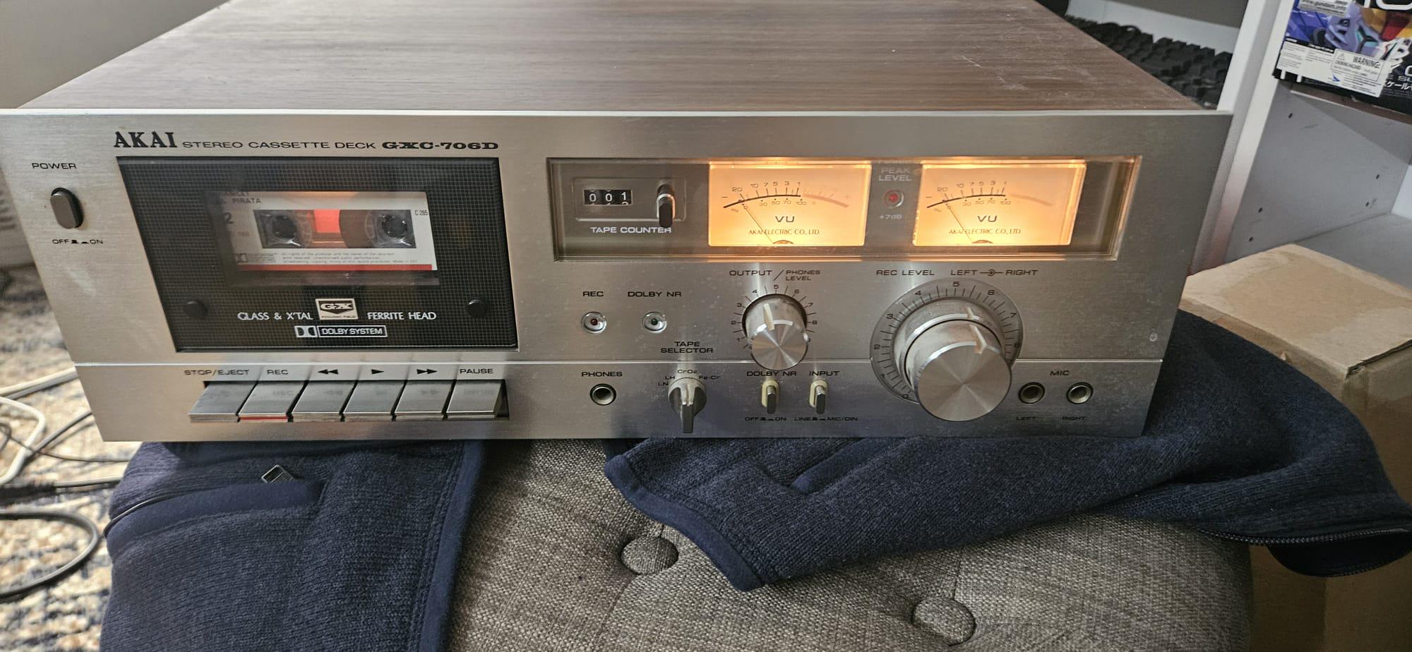 AKAI GXC-706D - Worth anything? : r/cassetteculture