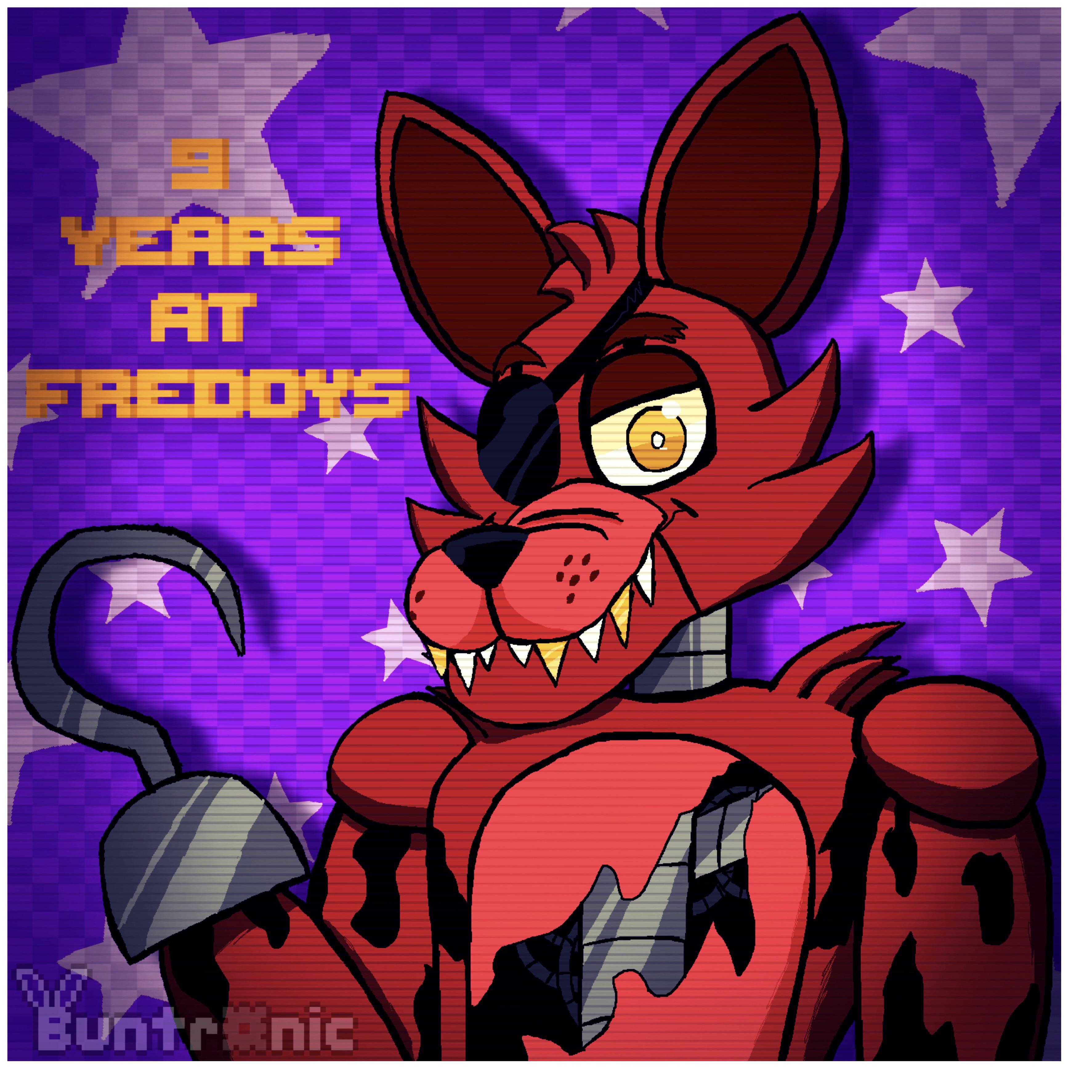 A foxy for the anniversary! : r/fivenightsatfreddys